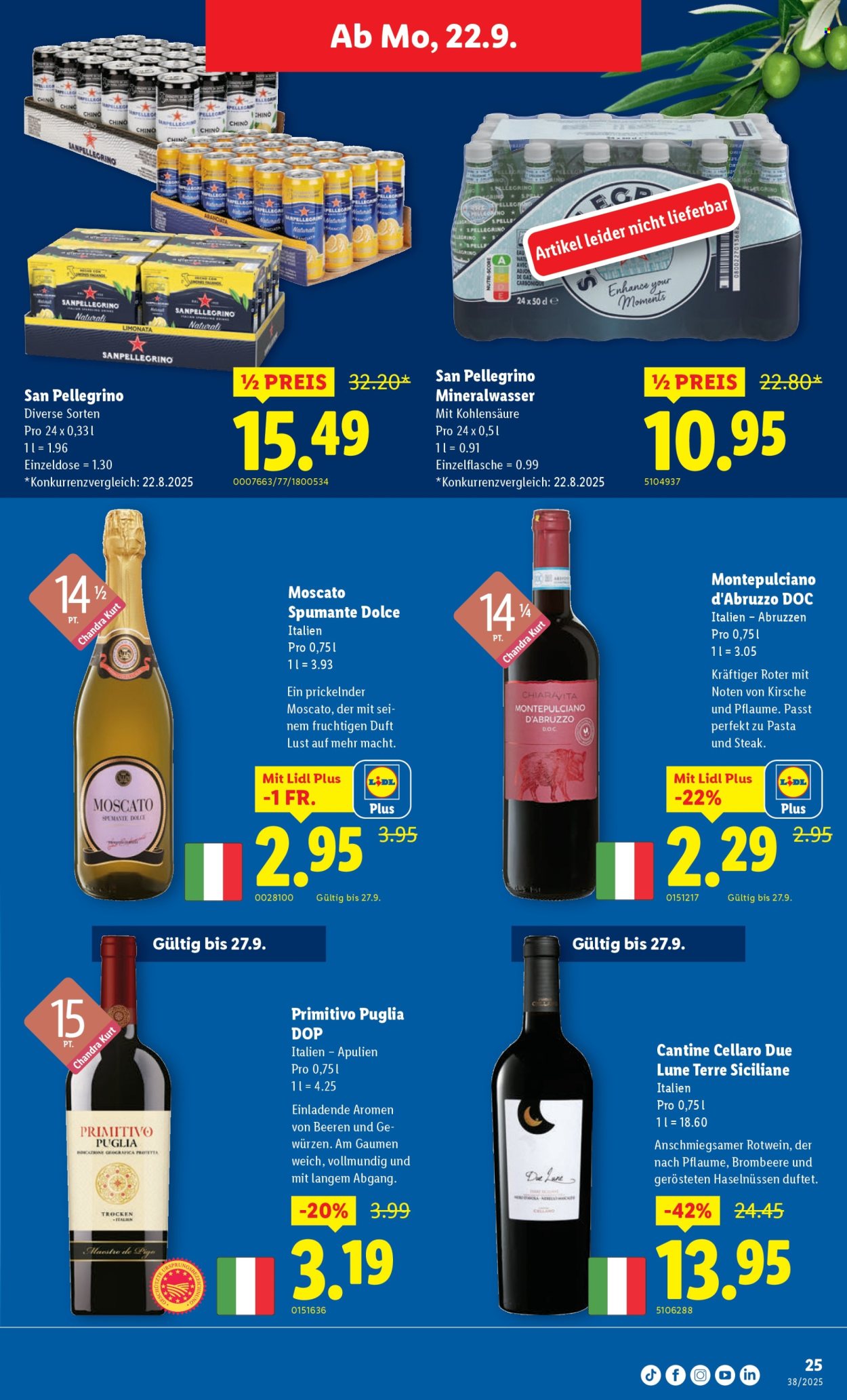 Catalogue Lidl - 18.9.2025 - 24.9.2025. Page 25. Page 25