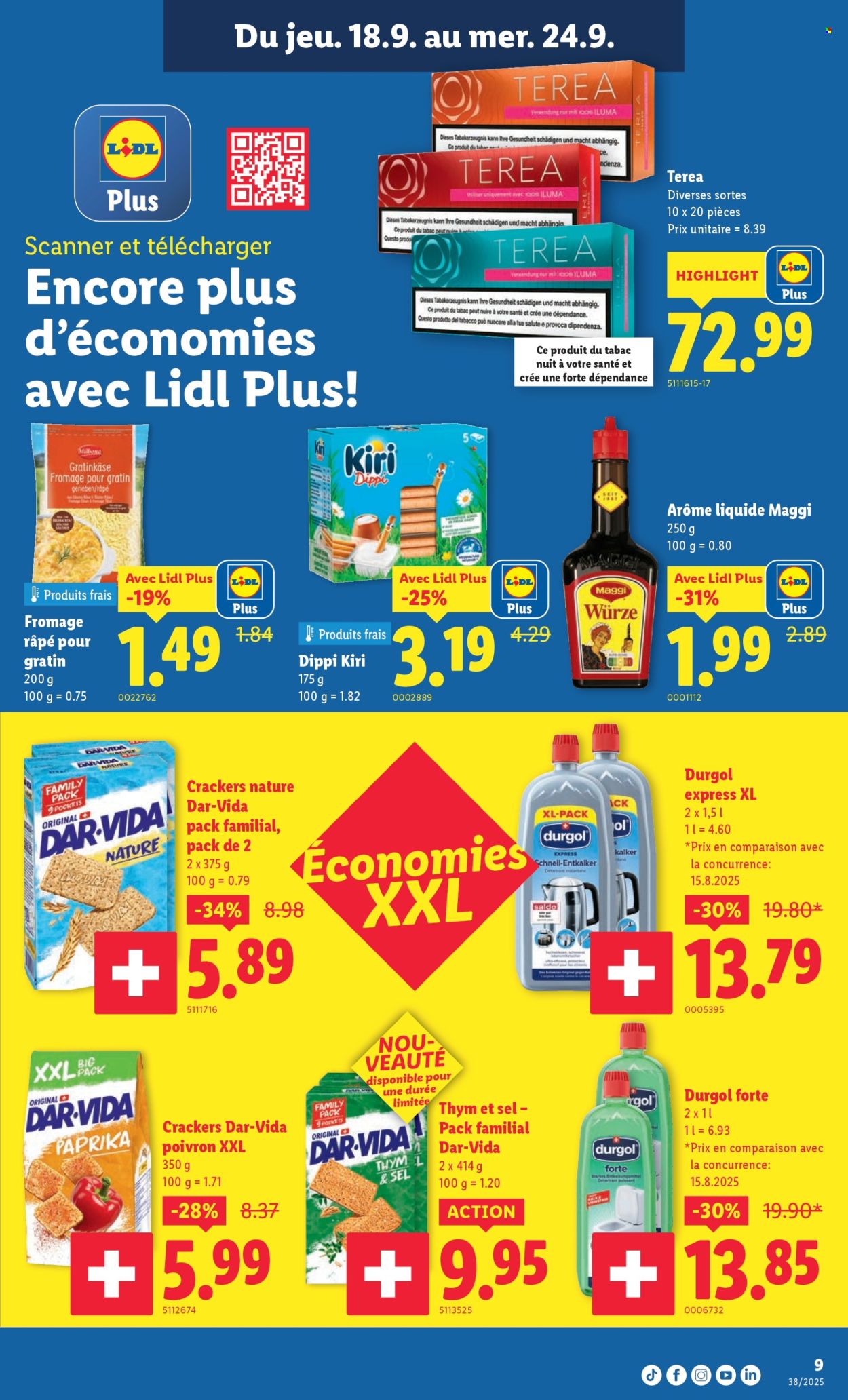 Catalogue Lidl - 18.9.2025 - 24.9.2025. Page 9. Page 9