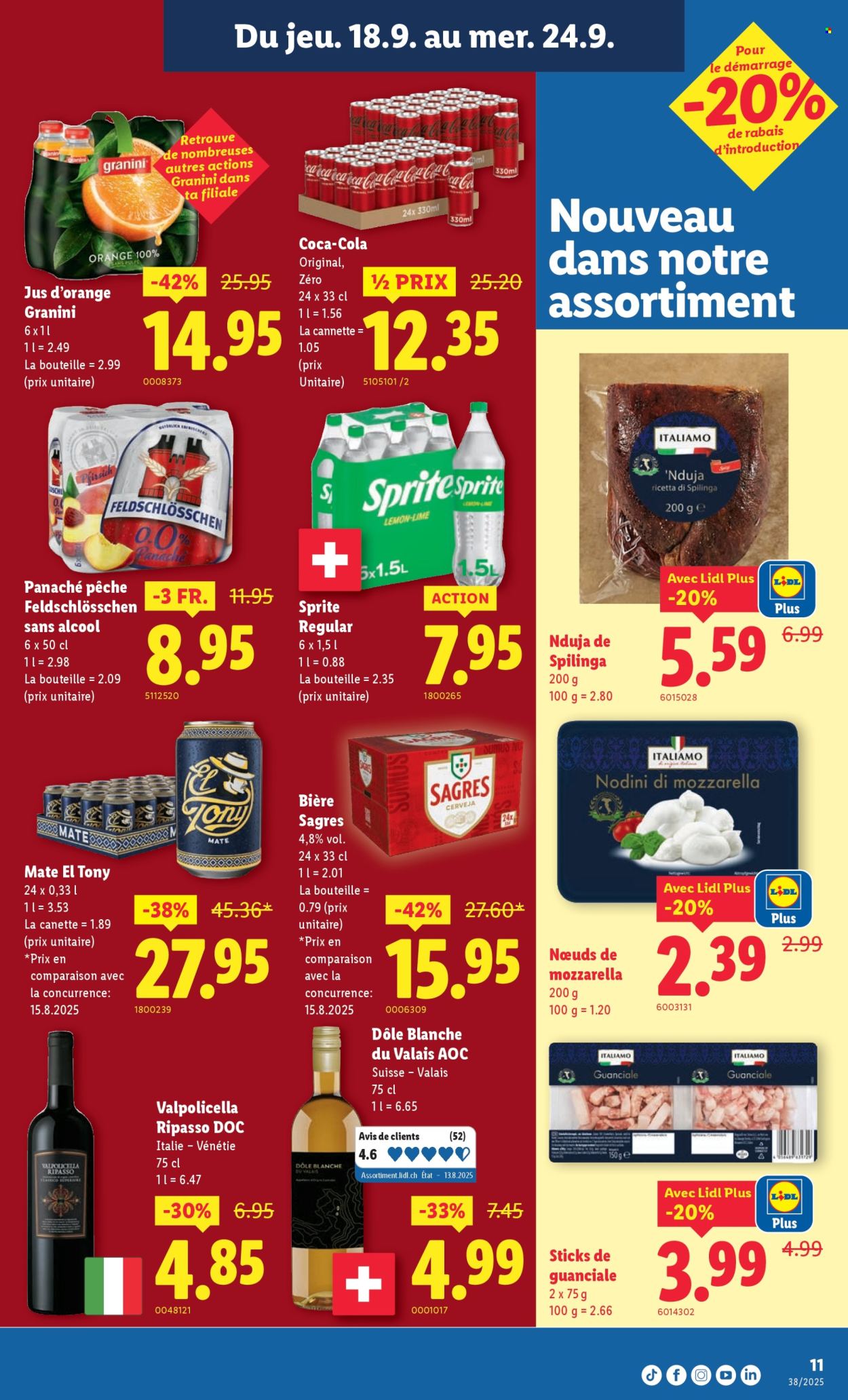 Catalogue Lidl - 18.9.2025 - 24.9.2025. Page 11. Page 11