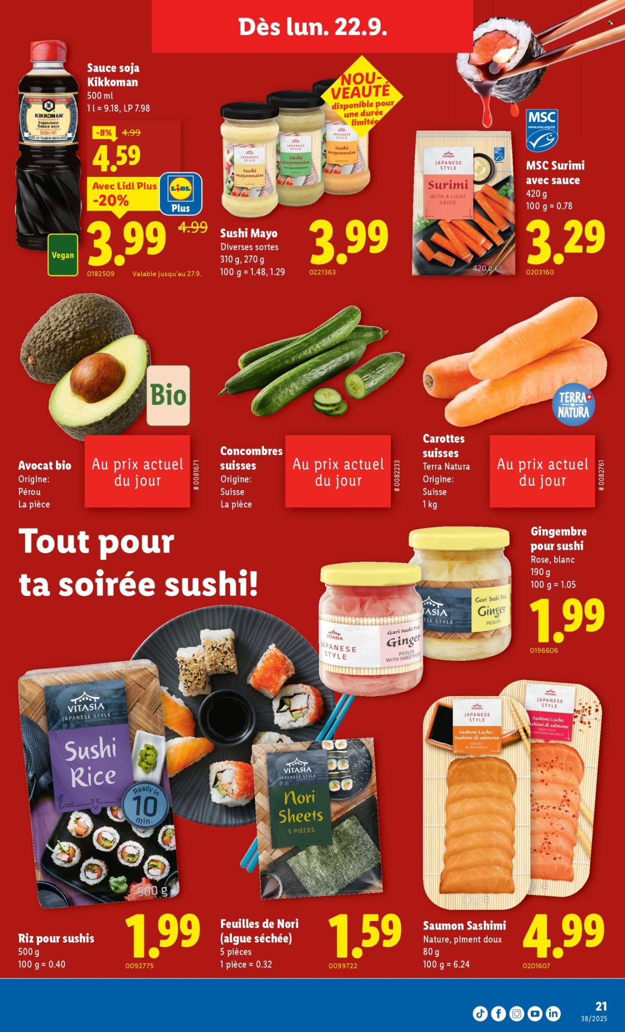 Catalogue Lidl - 18.9.2025 - 24.9.2025. Page 21. Page 21
