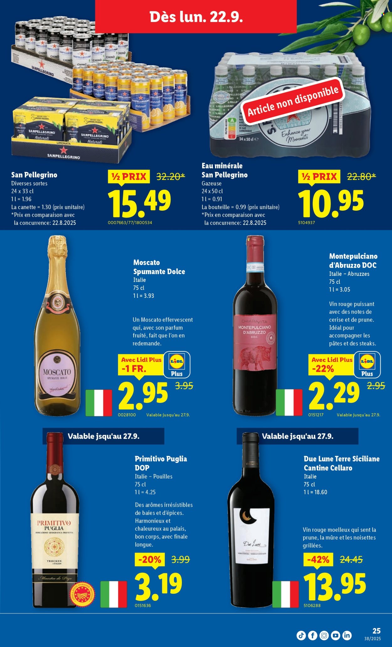 Catalogue Lidl - 18.9.2025 - 24.9.2025. Page 25. Page 25