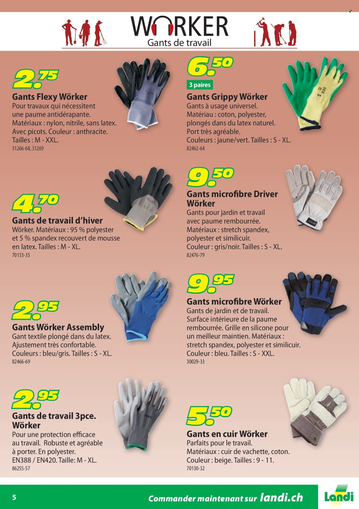 Catalogue Landi. Page 5. Page 5