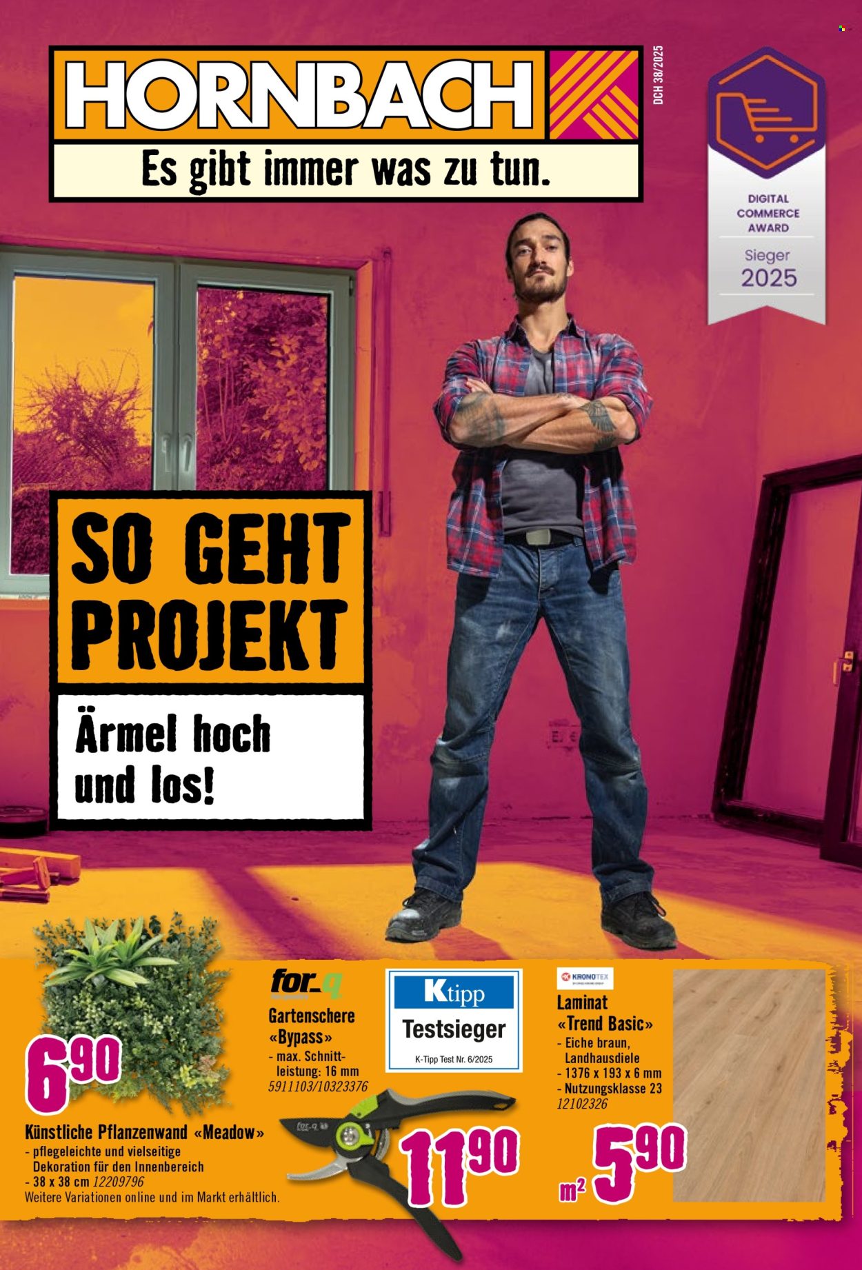 Catalogue Hornbach - 16.9.2025 - 13.10.2025. Page 1. Page 1