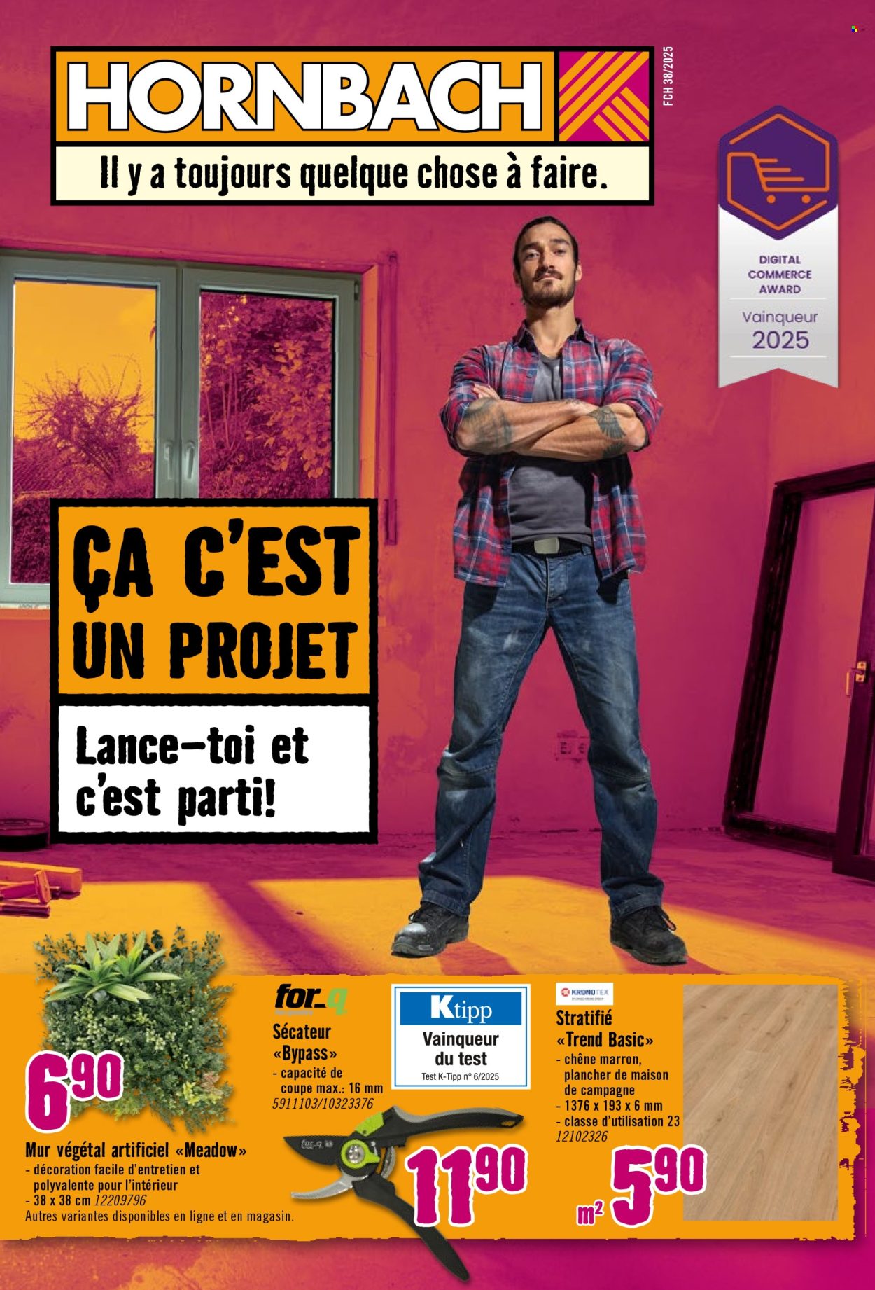 Catalogue Hornbach - 16.9.2025 - 13.10.2025. Page 1. Page 1