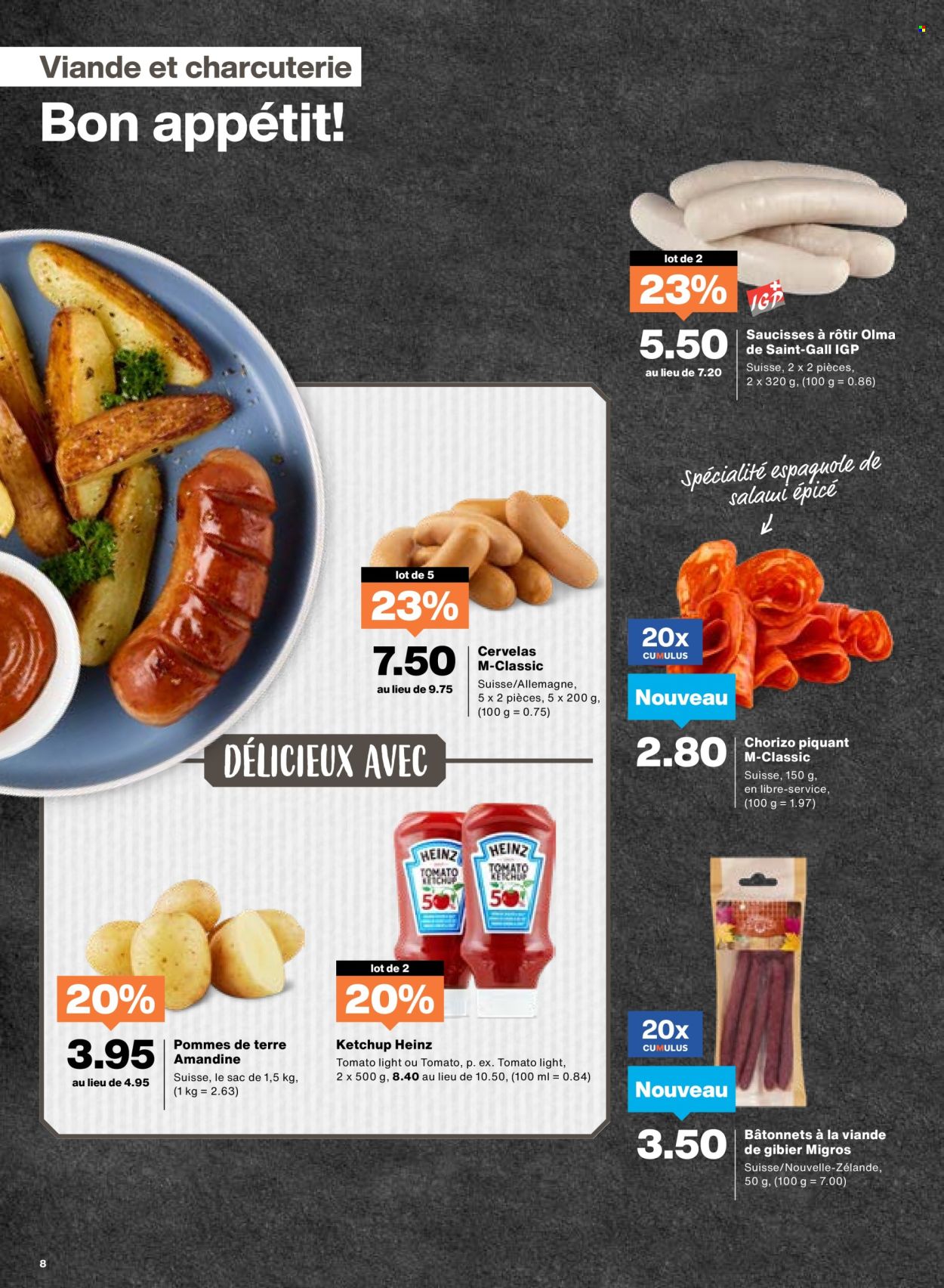 Catalogue Migros - 16.9.2025 - 22.9.2025. Page 8. Page 8