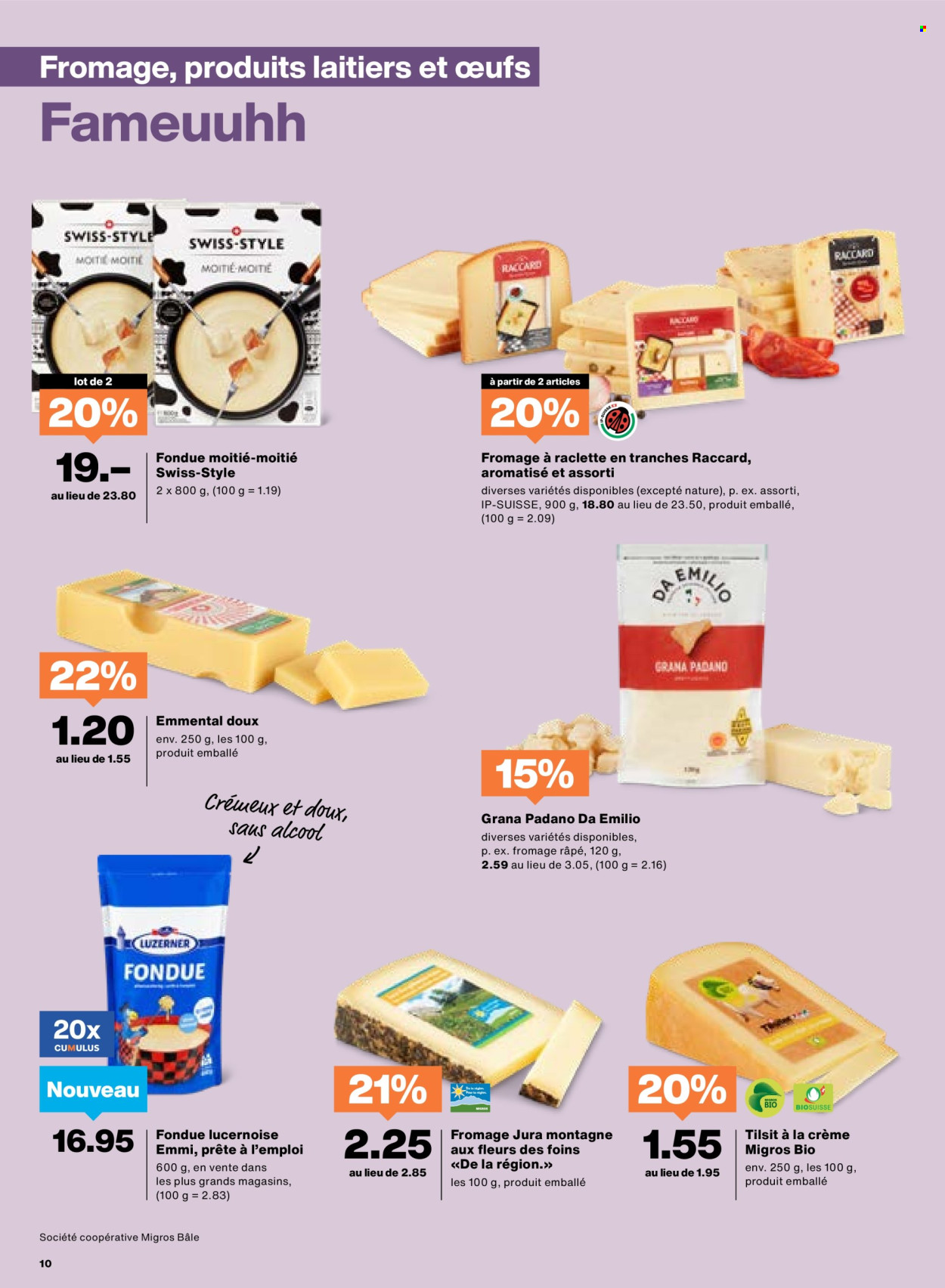Catalogue Migros - 16.9.2025 - 22.9.2025. Page 10. Page 10