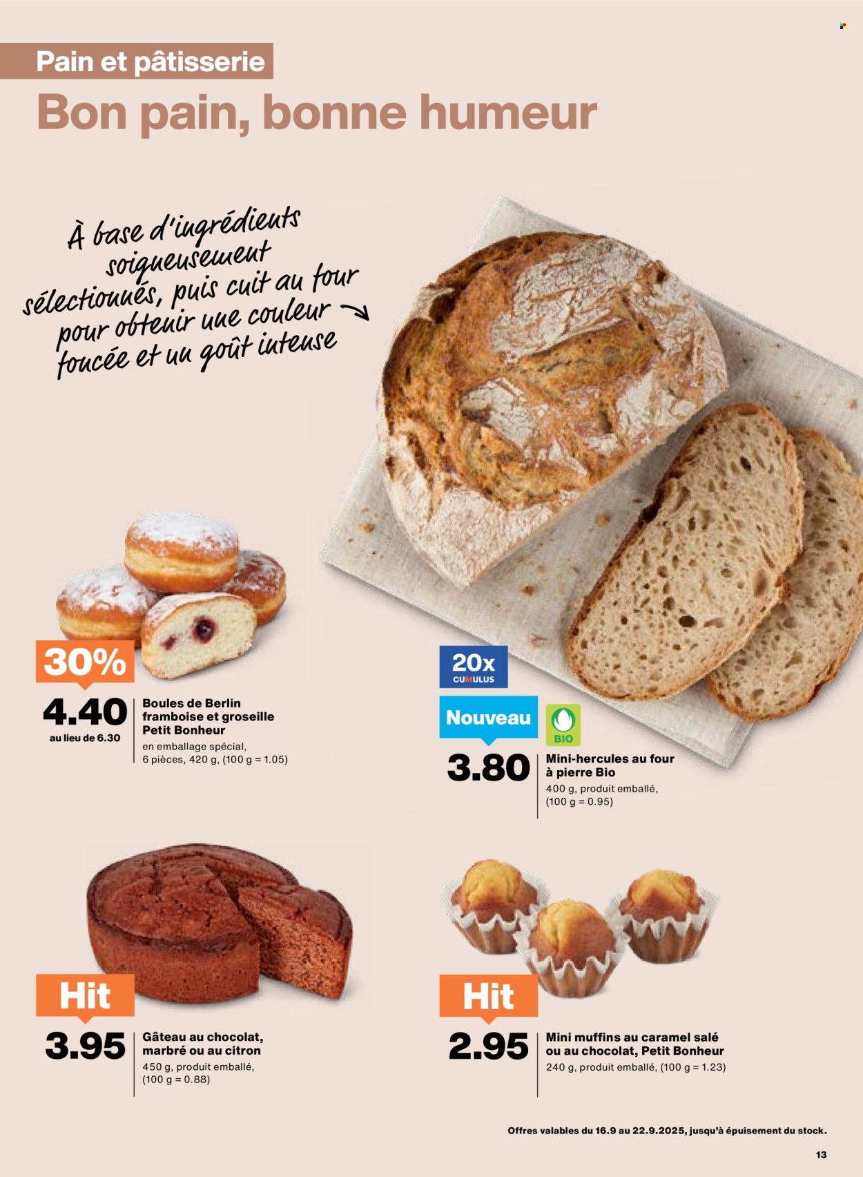 Catalogue Migros - 16.9.2025 - 22.9.2025. Page 13. Page 13
