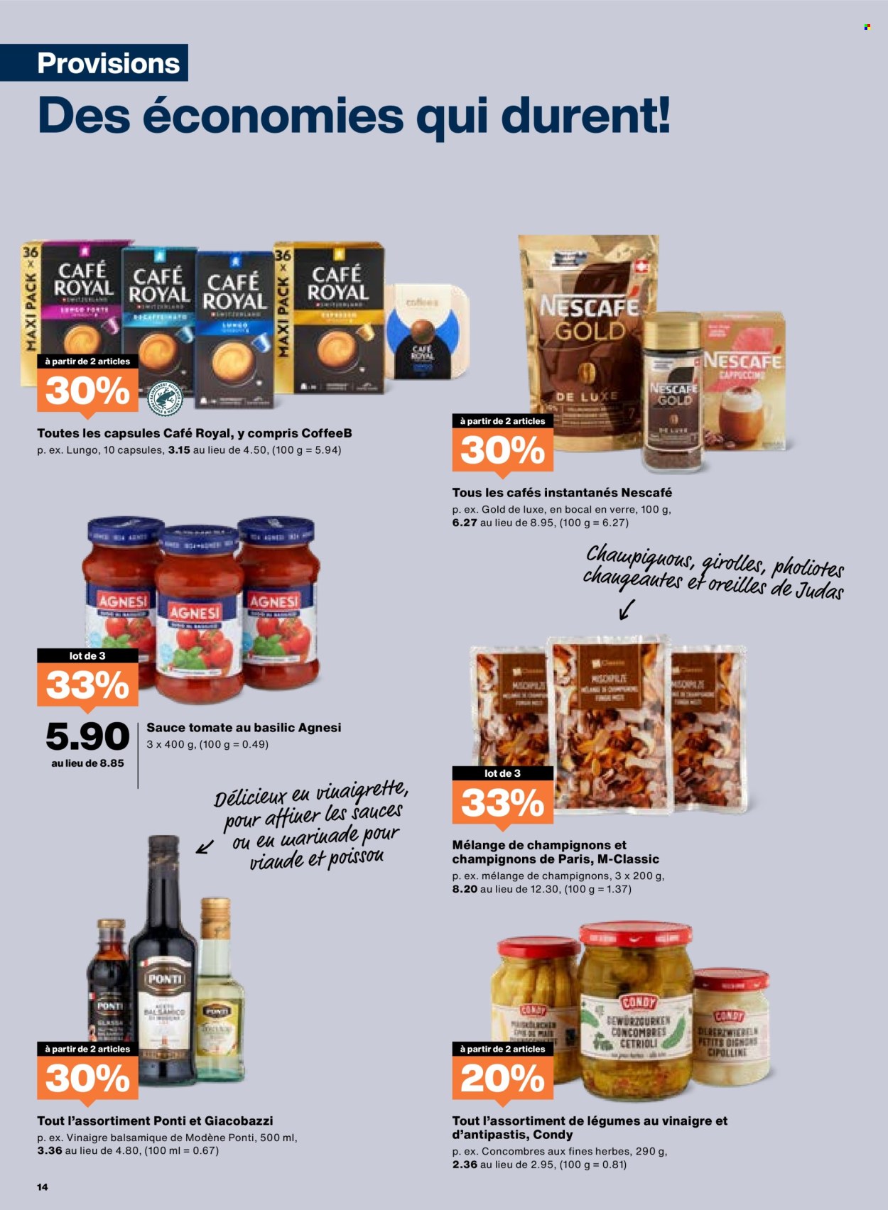Catalogue Migros - 16.9.2025 - 22.9.2025. Page 14. Page 14