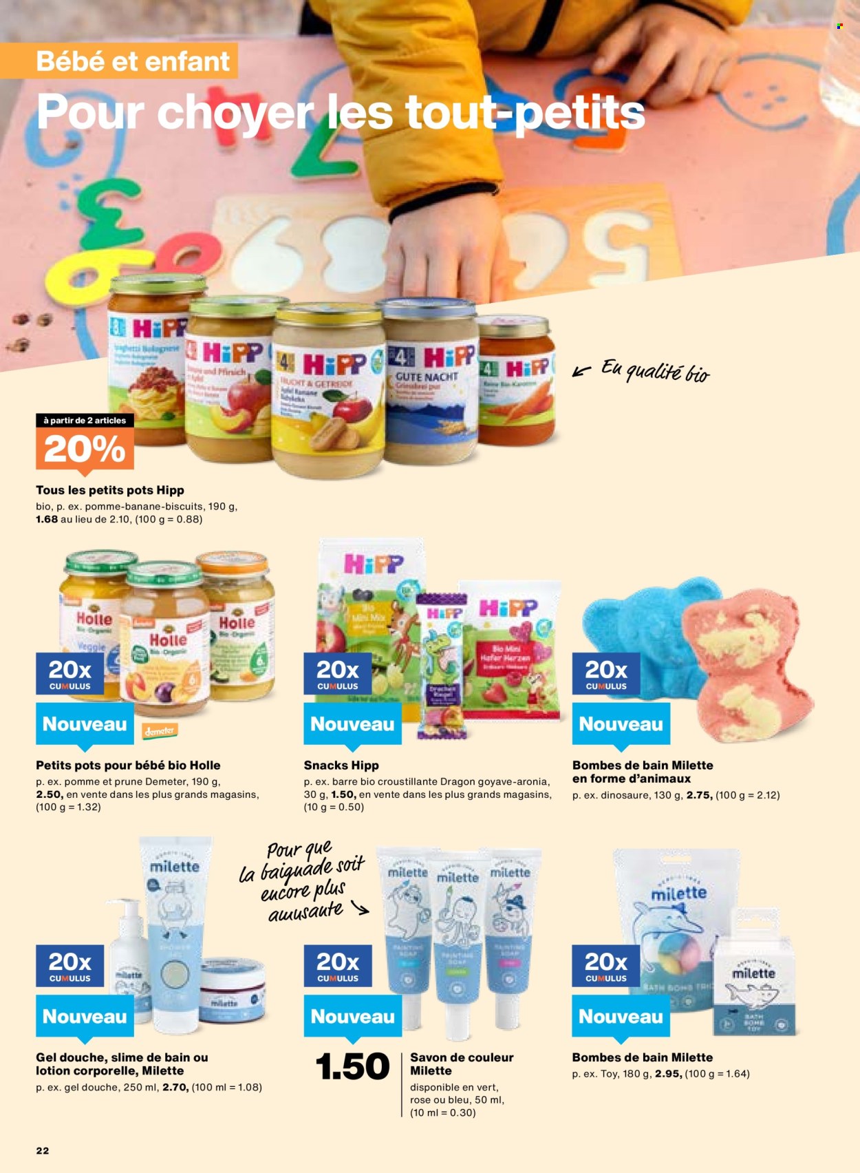 Catalogue Migros - 16.9.2025 - 22.9.2025. Page 22. Page 22