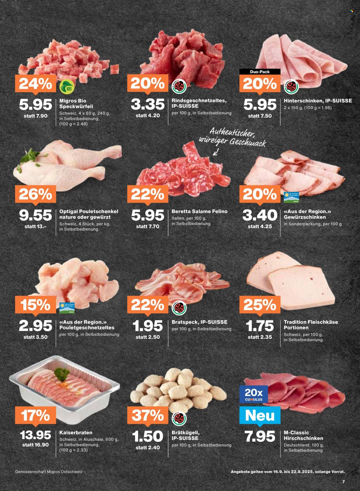 Catalogue Migros - 16.9.2025 - 22.9.2025. Page 7. Page 7