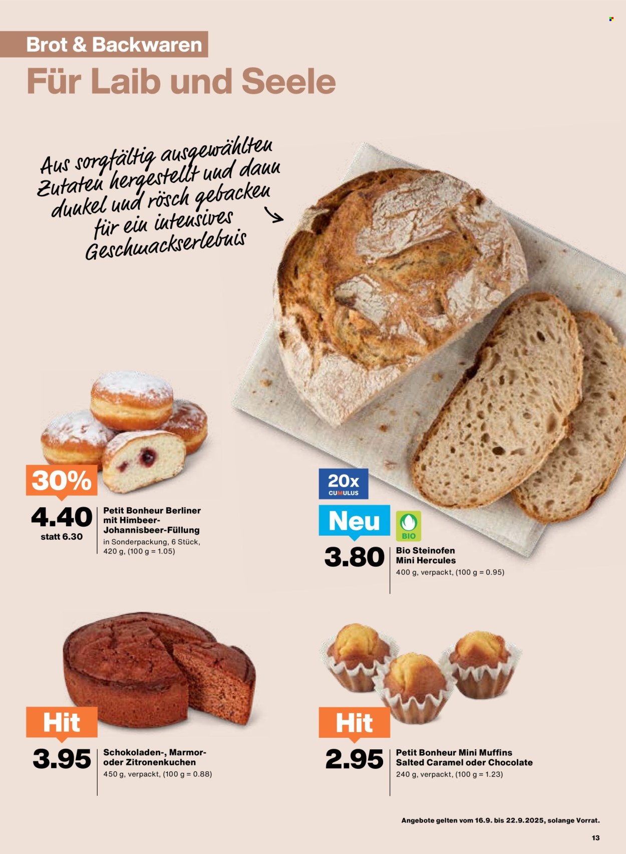 Catalogue Migros - 16.9.2025 - 22.9.2025. Page 13. Page 13