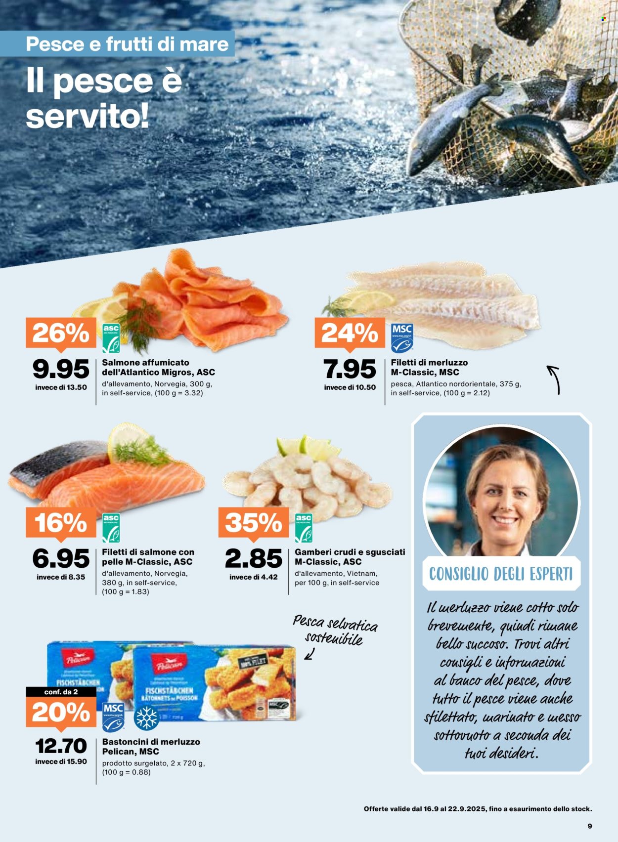Catalogue Migros - 16.9.2025 - 22.9.2025. Page 9. Page 9