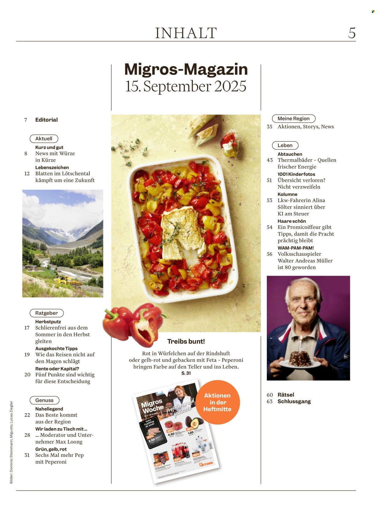 Catalogue Migros - 16.9.2025 - 22.9.2025. Page 5. Page 5