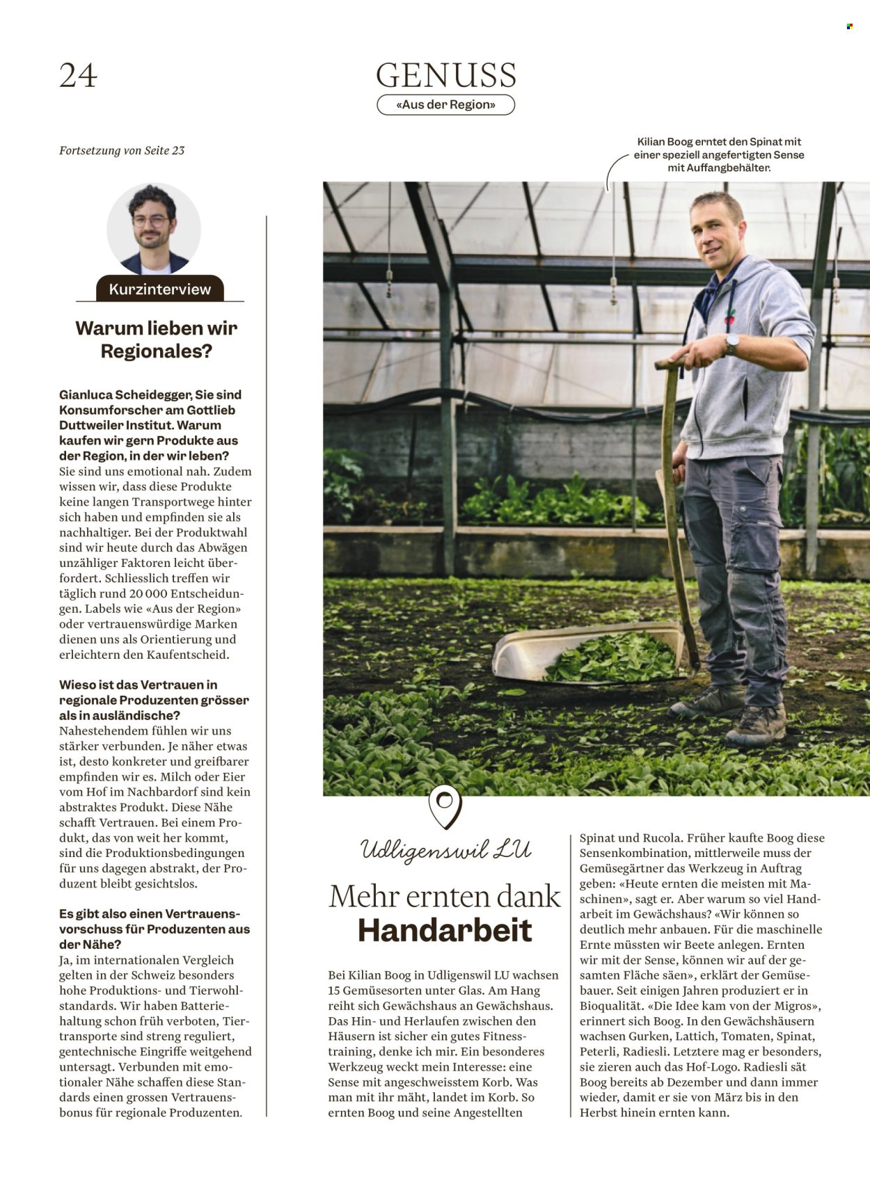 Catalogue Migros - 16.9.2025 - 22.9.2025. Page 24. Page 24