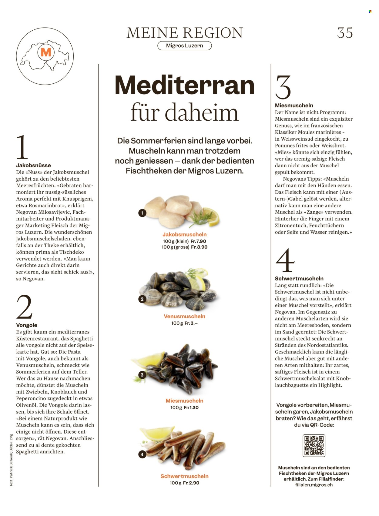 Catalogue Migros - 16.9.2025 - 22.9.2025. Page 35. Page 35
