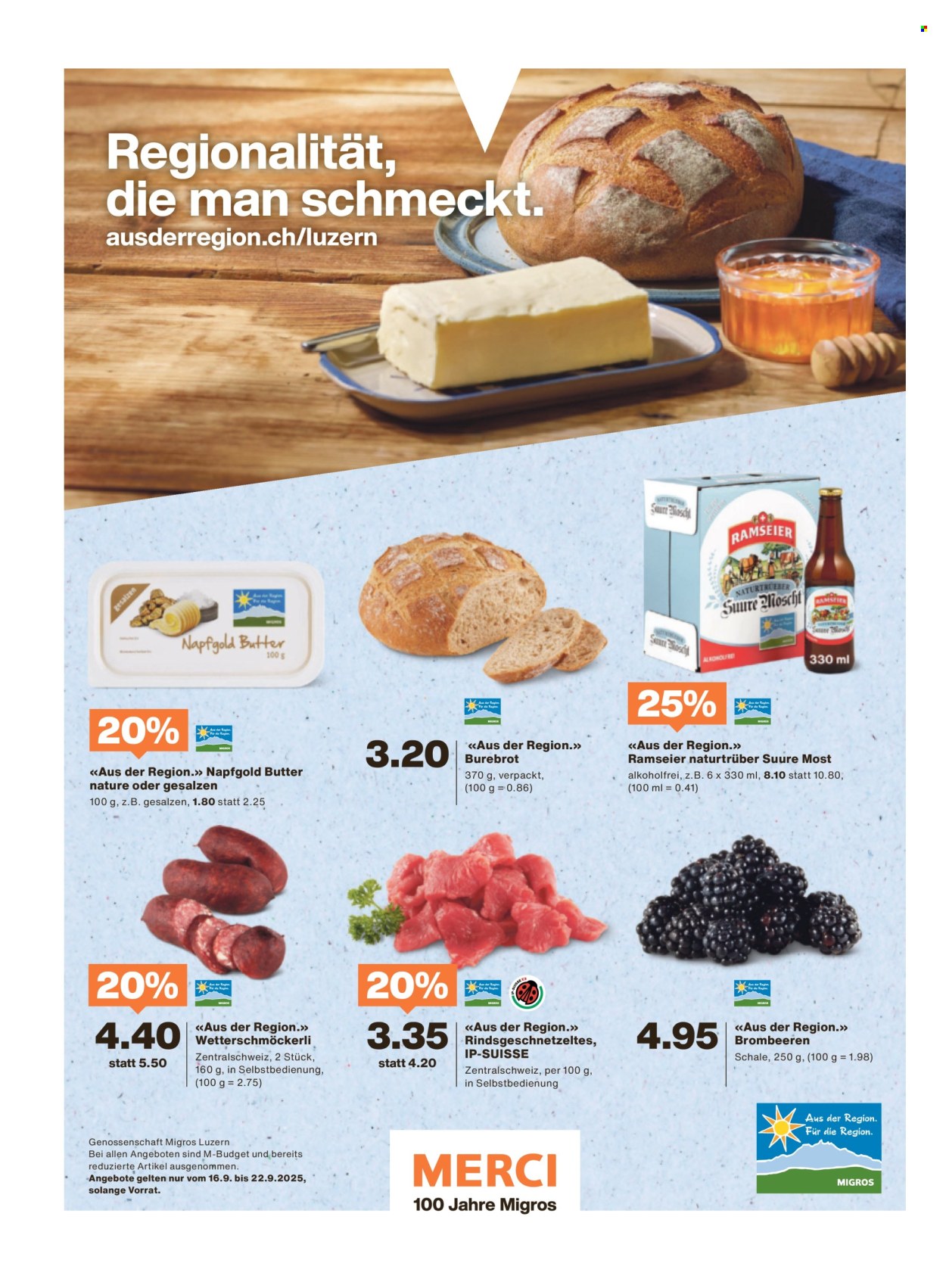 Catalogue Migros - 16.9.2025 - 22.9.2025. Page 36. Page 36