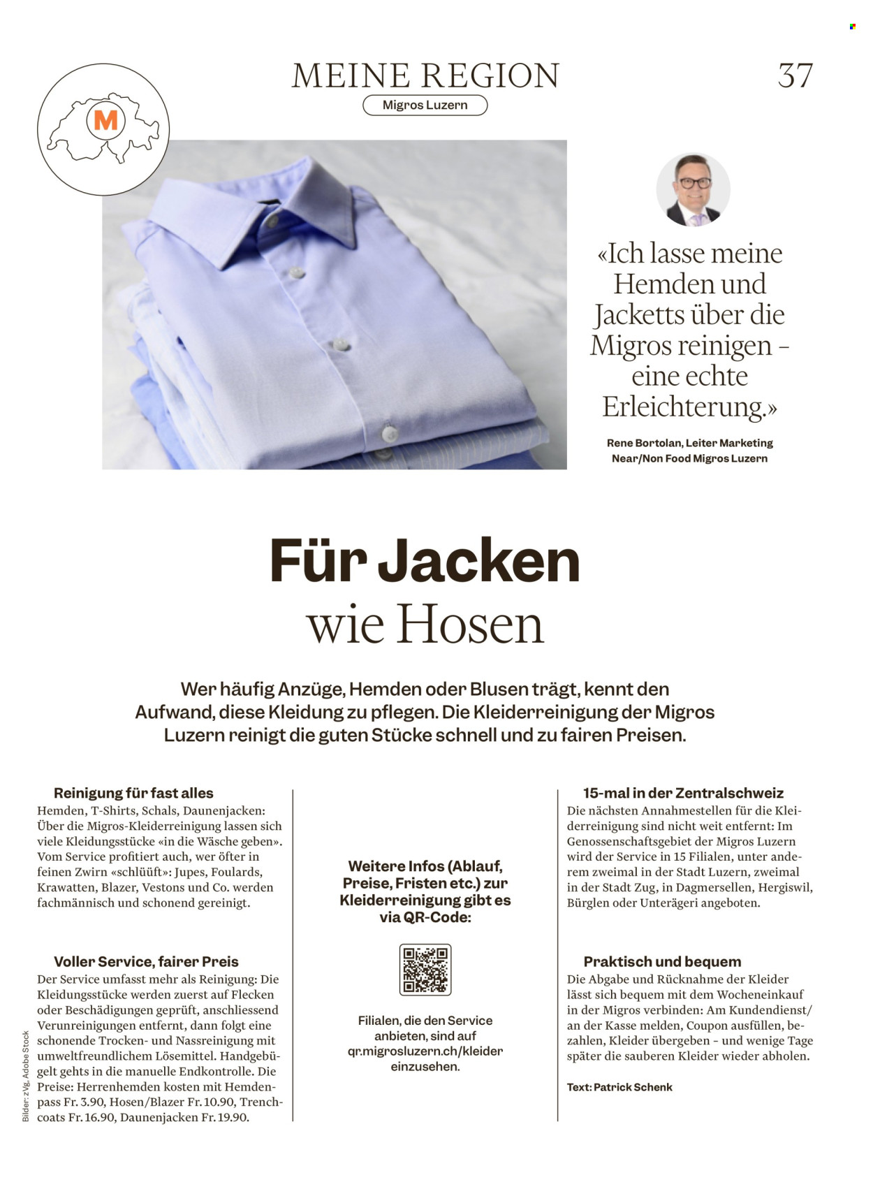 Catalogue Migros - 16.9.2025 - 22.9.2025. Page 37. Page 37