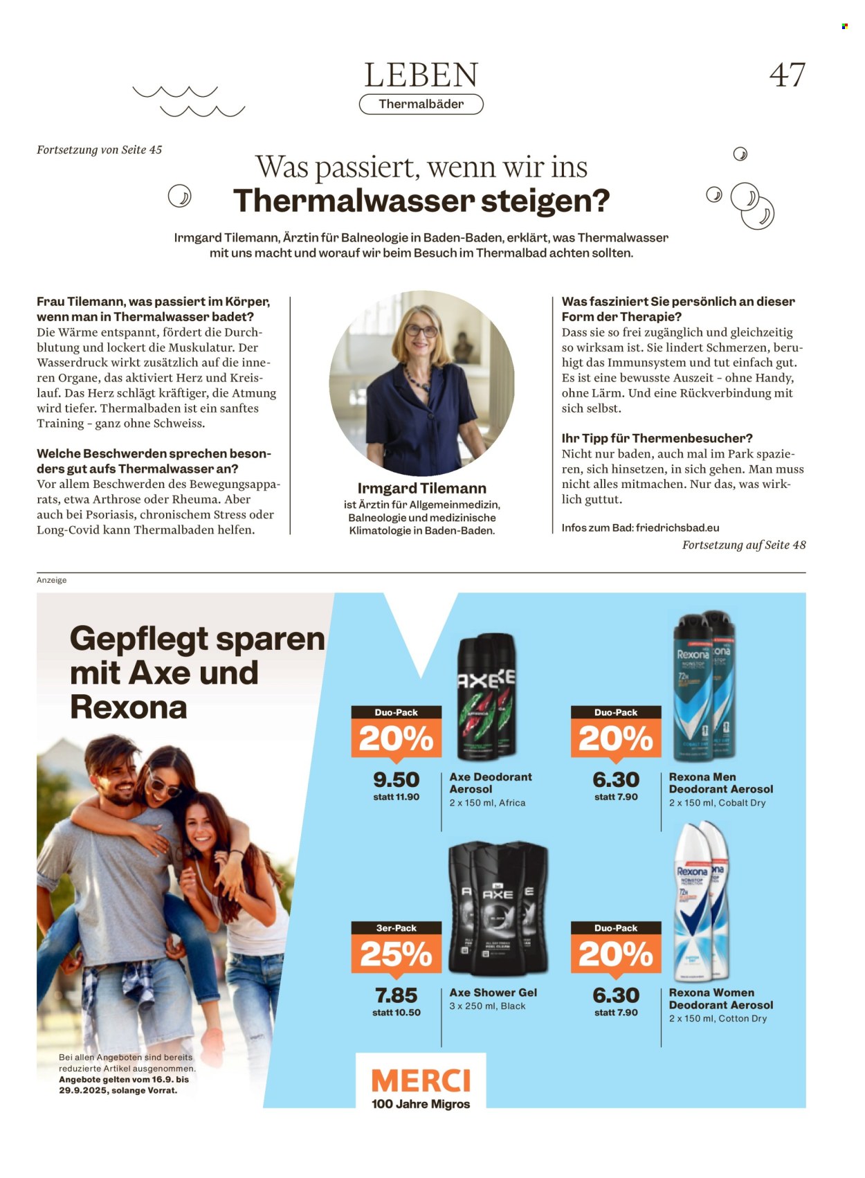 Catalogue Migros - 16.9.2025 - 22.9.2025. Page 47. Page 47