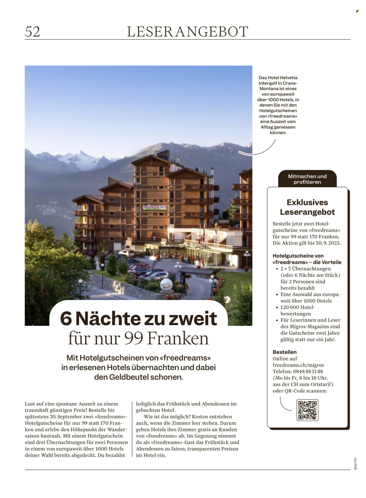 Catalogue Migros - 16.9.2025 - 22.9.2025. Page 52. Page 52