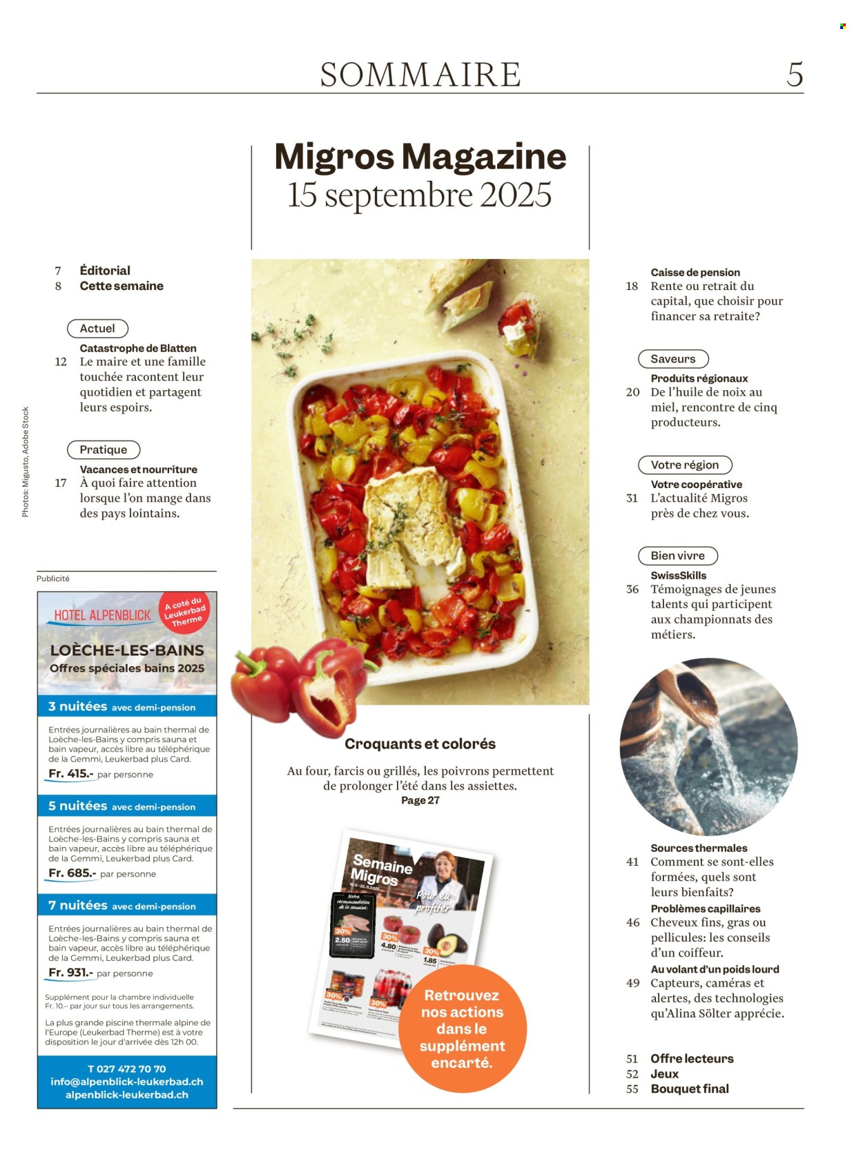 Catalogue Migros - 16.9.2025 - 22.9.2025. Page 5. Page 5