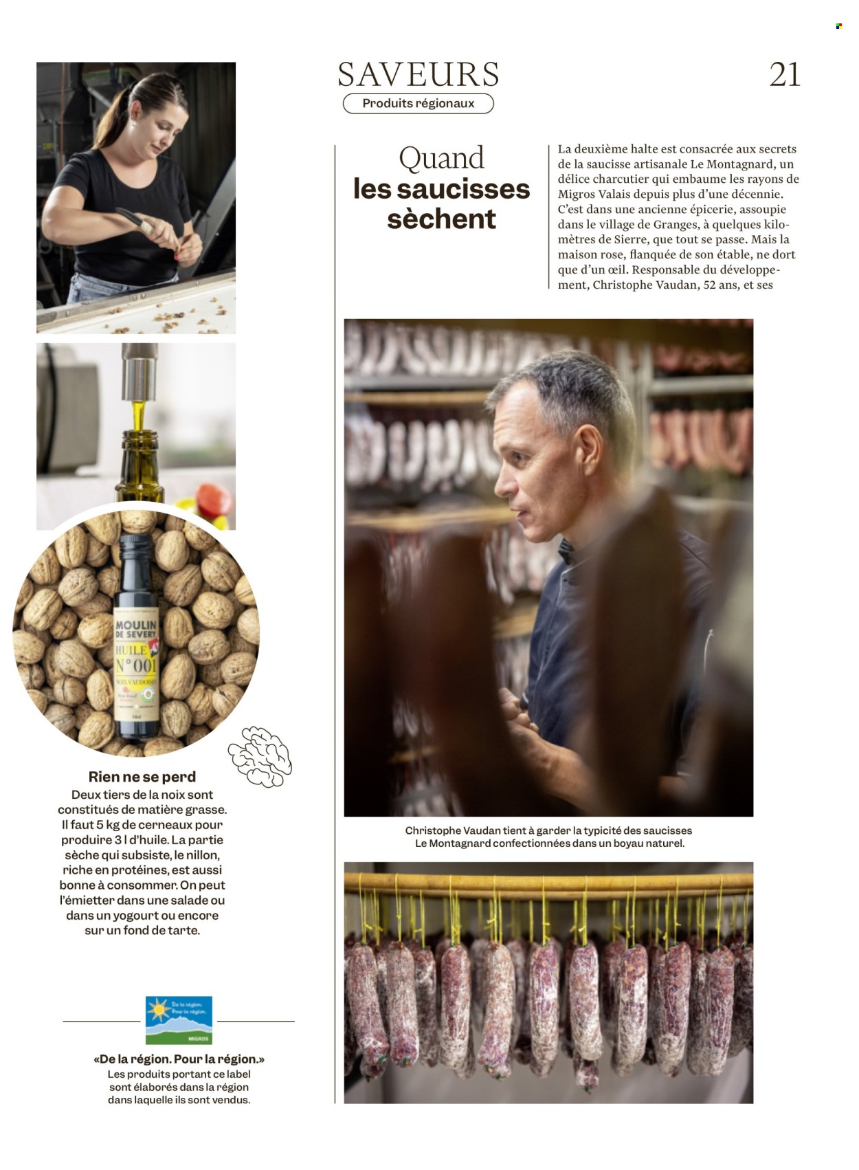 Catalogue Migros - 16.9.2025 - 22.9.2025. Page 21. Page 21