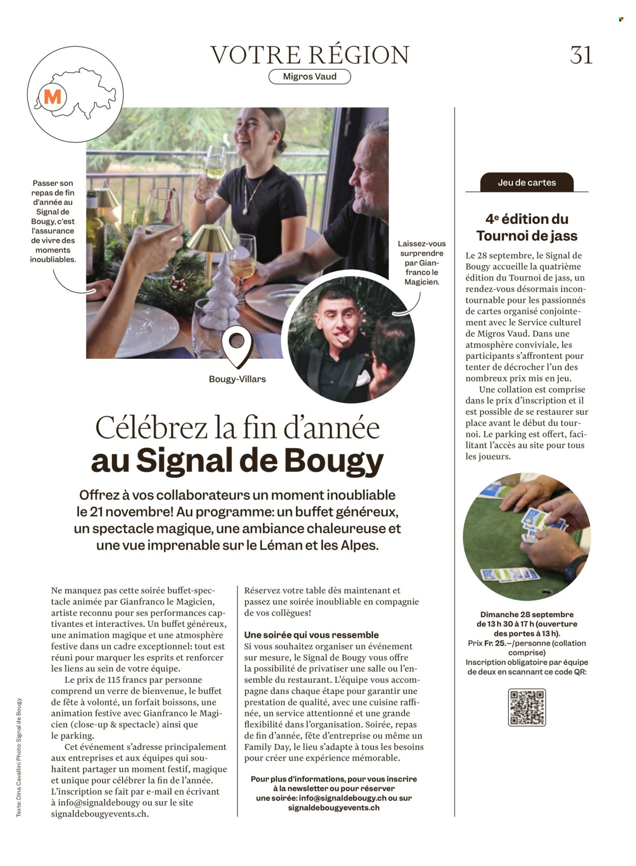Catalogue Migros - 16.9.2025 - 22.9.2025. Page 31. Page 31