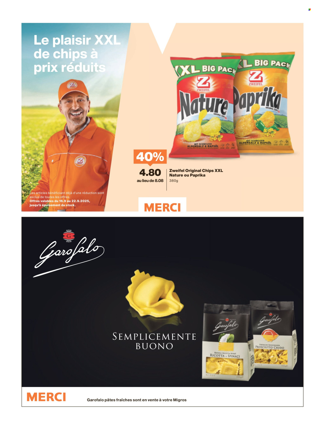 Catalogue Migros - 16.9.2025 - 22.9.2025. Page 38. Page 38