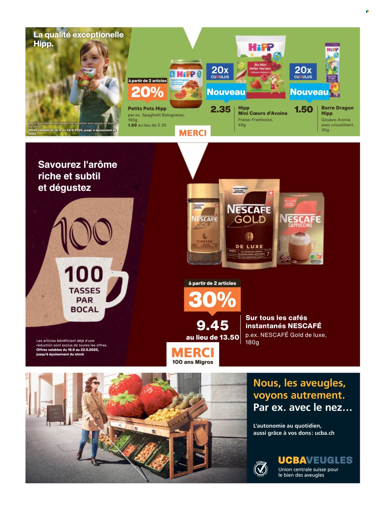 Catalogue Migros - 16.9.2025 - 22.9.2025. Page 54. Page 54