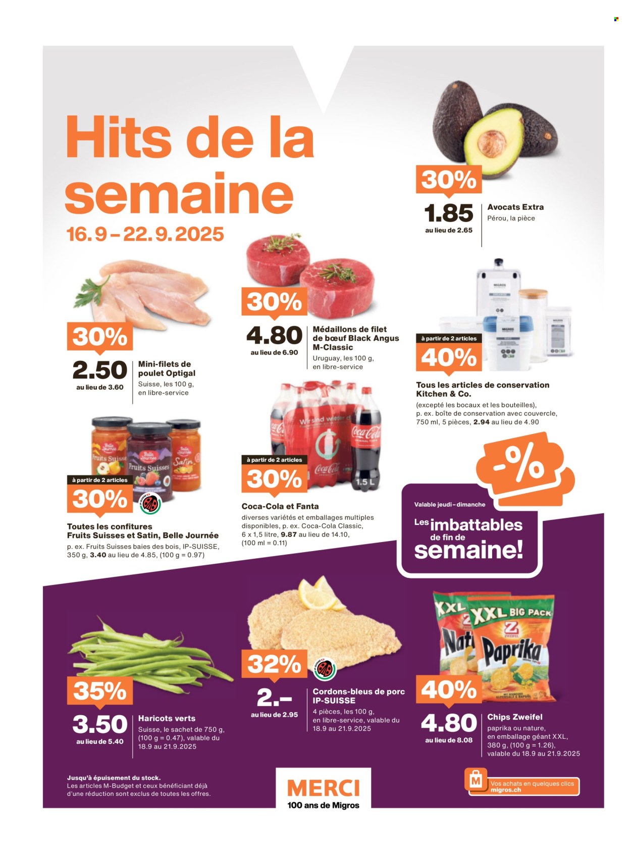 Catalogue Migros - 16.9.2025 - 22.9.2025. Page 56. Page 56