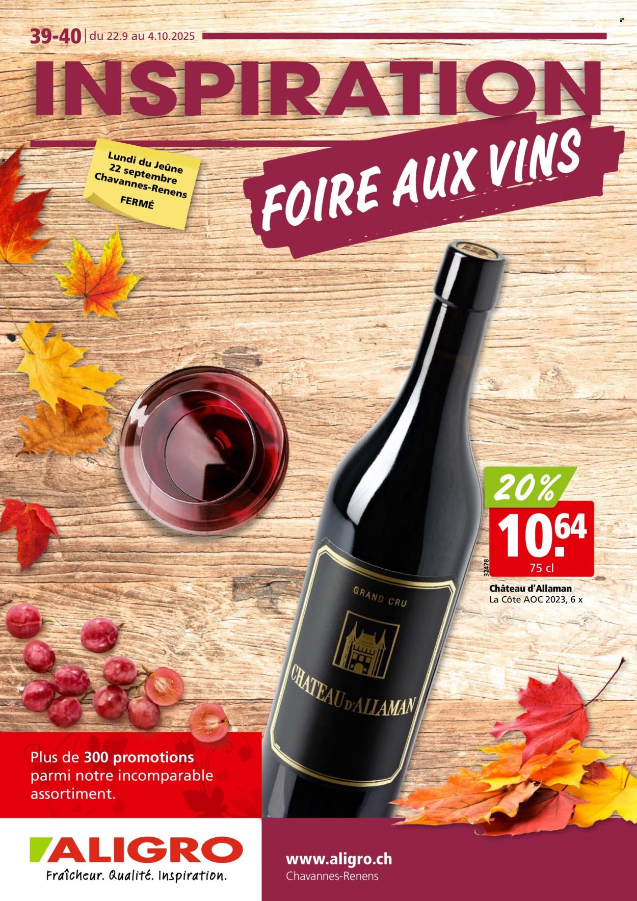 Catalogue ALIGRO - 22.9.2025 - 4.10.2025. Page 1. Page 1
