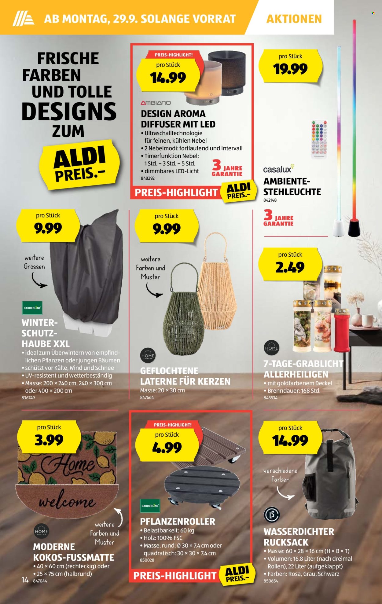 Catalogue Aldi - 25.9.2025 - 1.10.2025. Page 14. Page 14