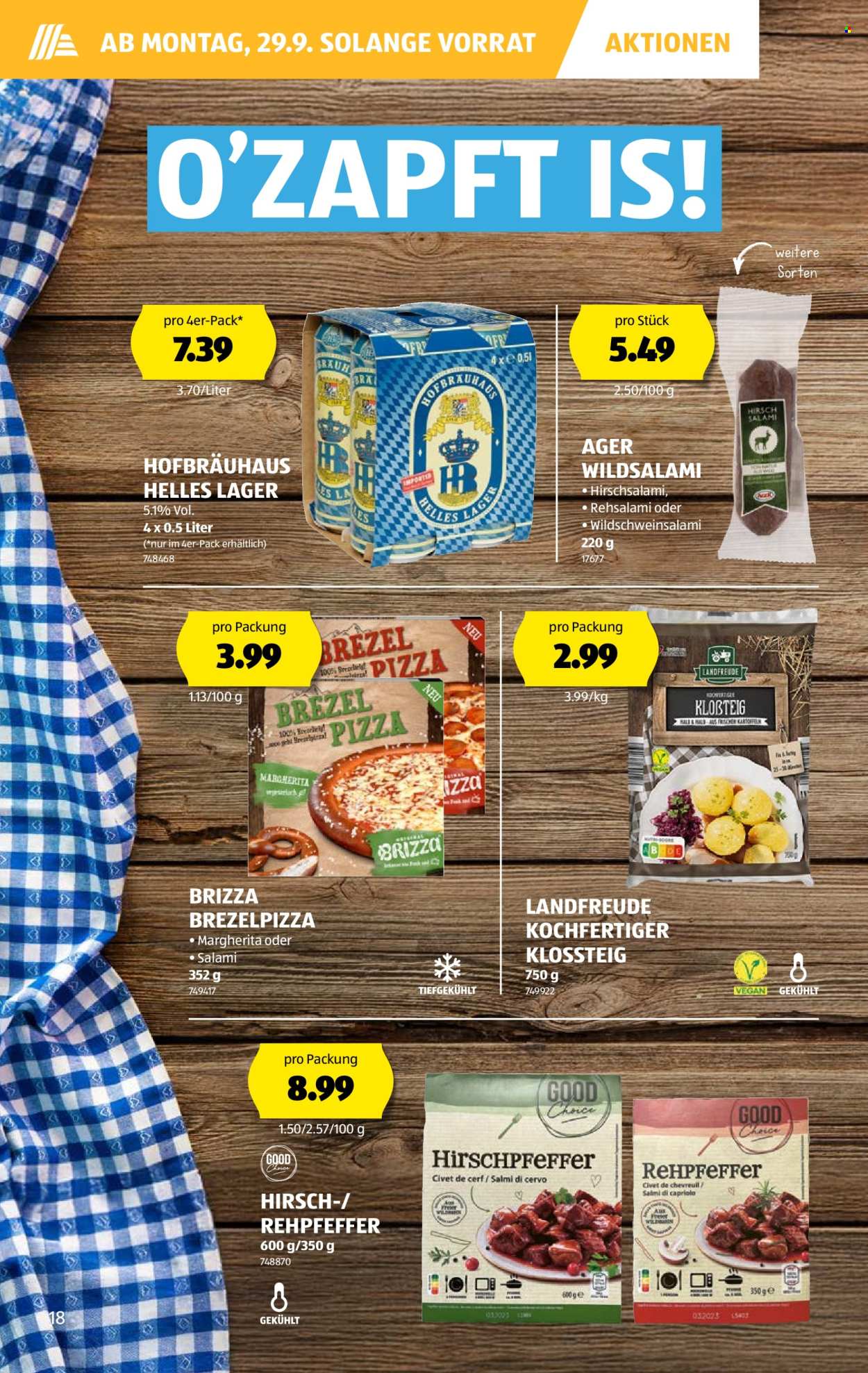 Catalogue Aldi - 25.9.2025 - 1.10.2025. Page 18. Page 18