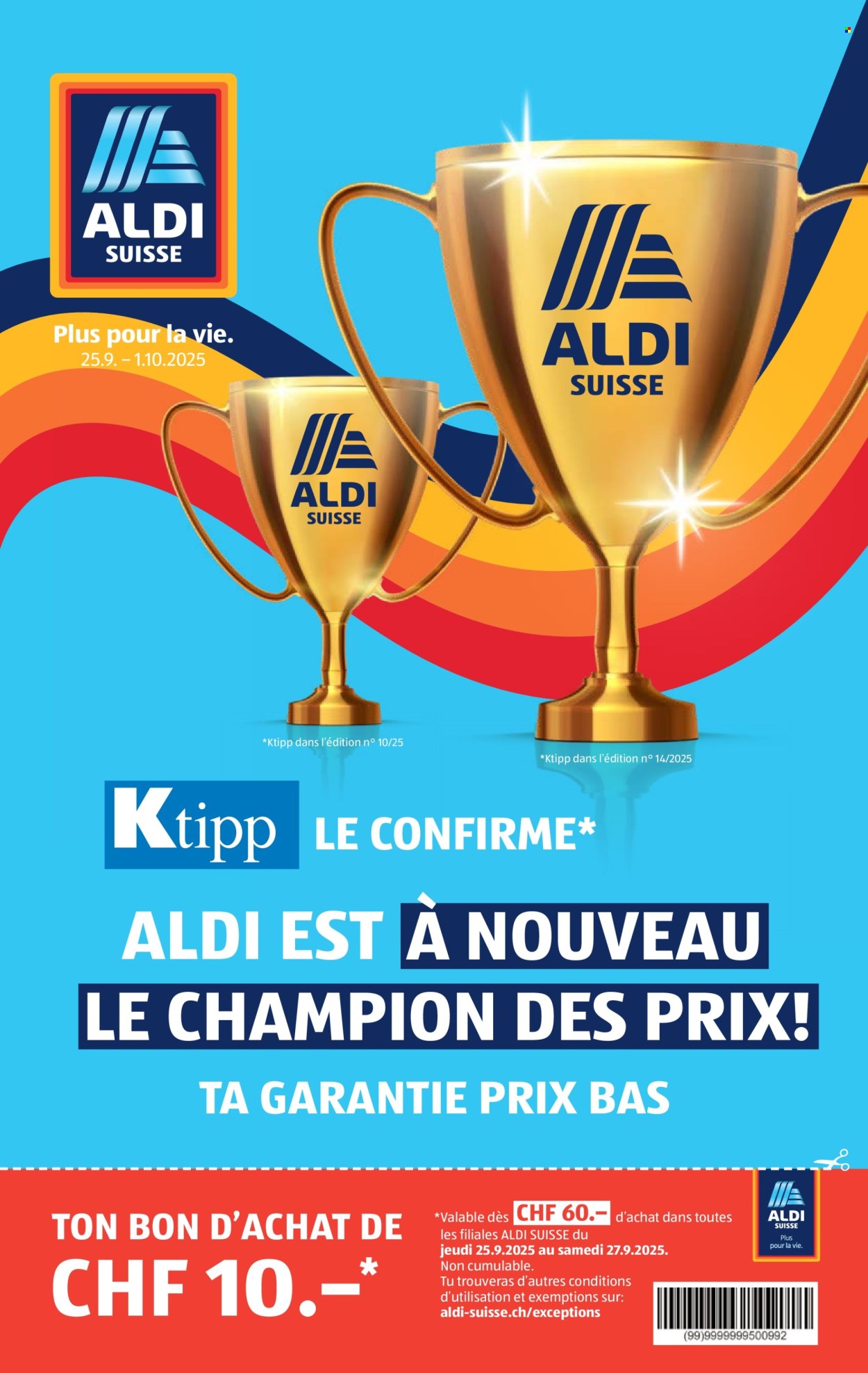 Catalogue Aldi - 25.9.2025 - 1.10.2025. Page 1. Page 1