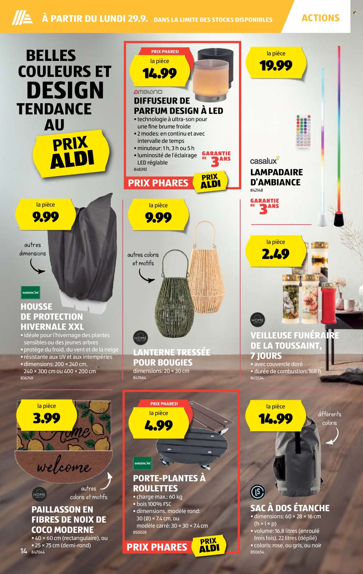 Catalogue Aldi - 25.9.2025 - 1.10.2025. Page 14. Page 14