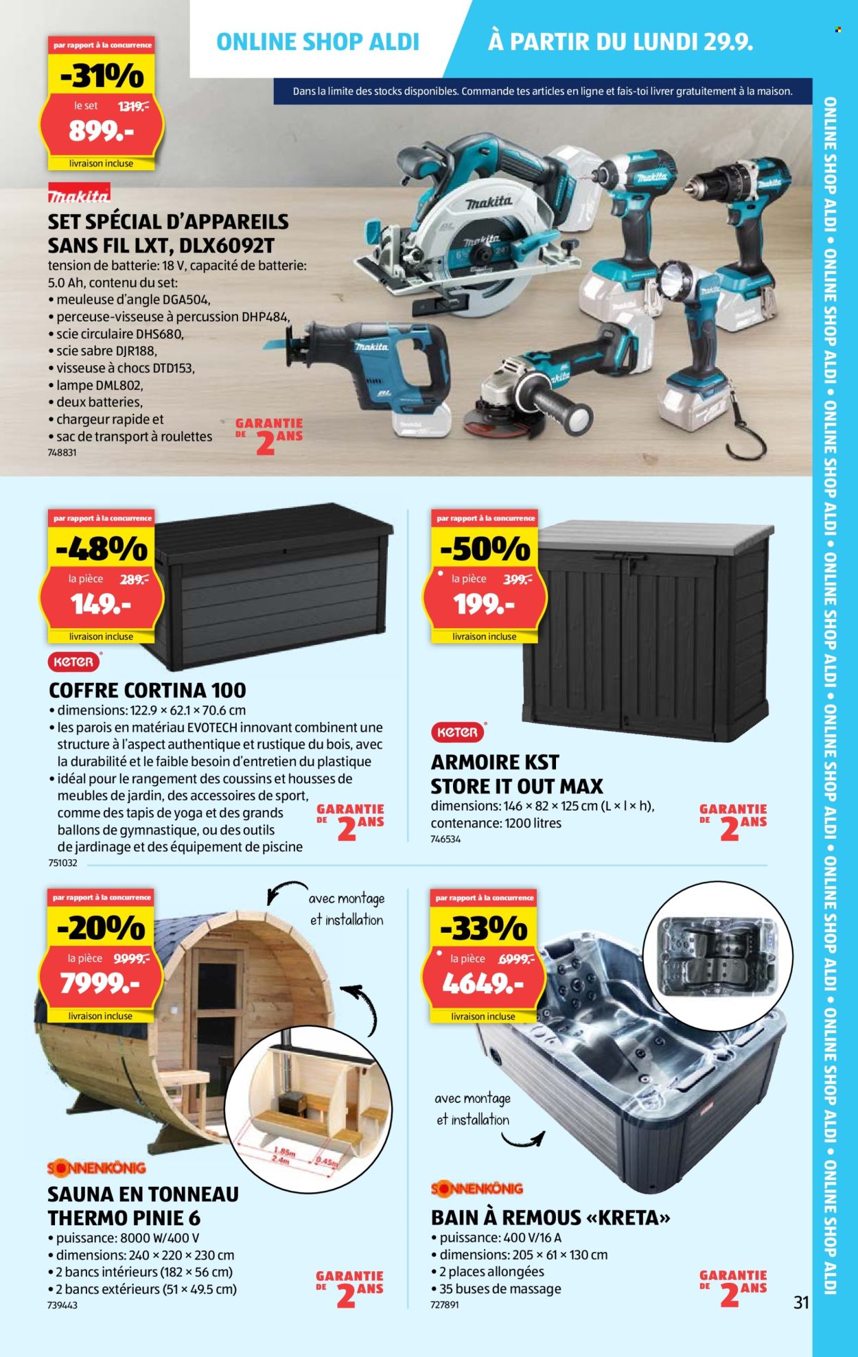 Catalogue Aldi - 25.9.2025 - 1.10.2025. Page 31. Page 31