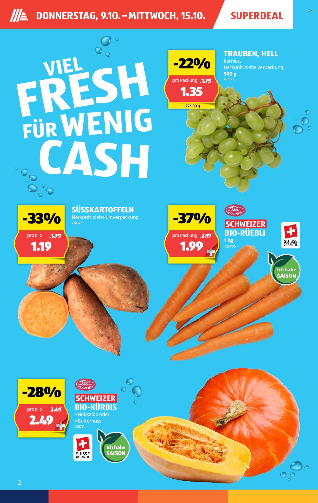 Catalogue Aldi - 9.10.2025 - 15.10.2025. Page 2. Page 2