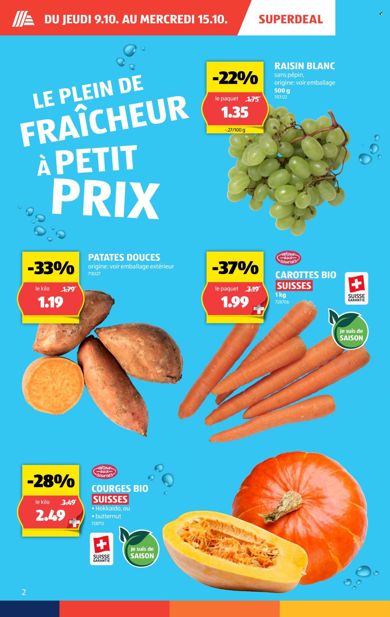 Catalogue Aldi - 9.10.2025 - 15.10.2025. Page 2. Page 2