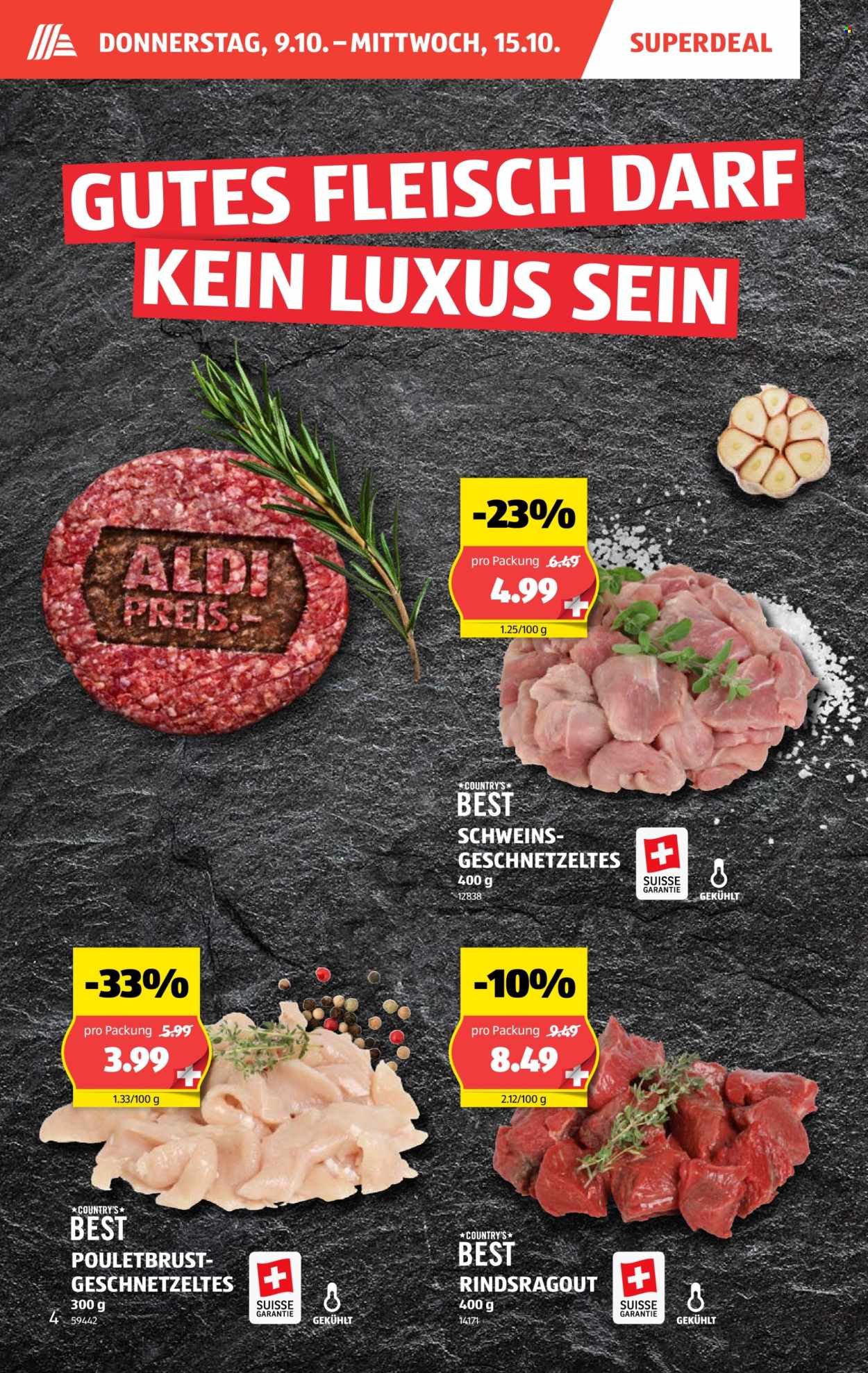 Catalogue Aldi - 9.10.2025 - 15.10.2025. Page 4. Page 4