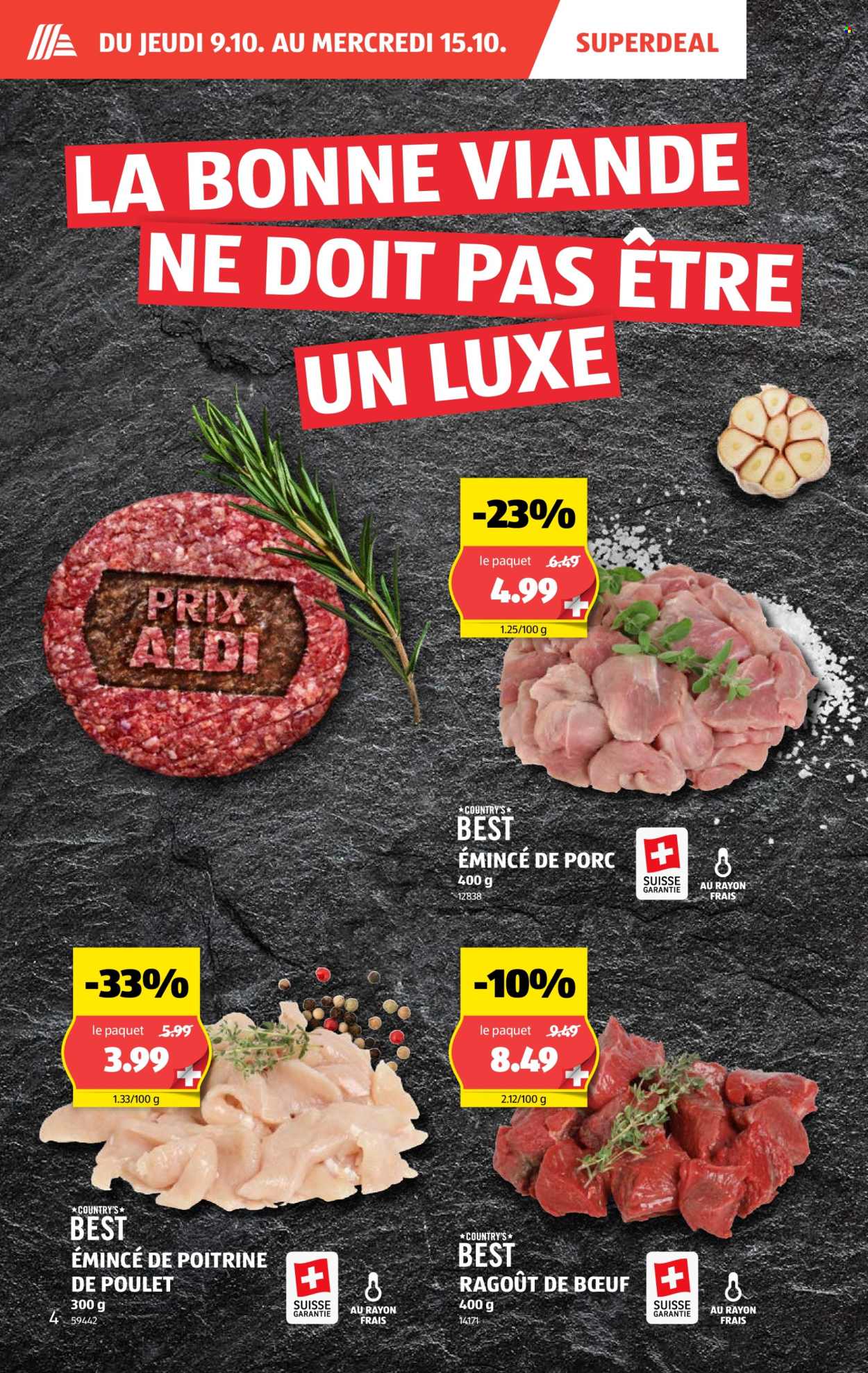 Catalogue Aldi - 9.10.2025 - 15.10.2025. Page 4. Page 4