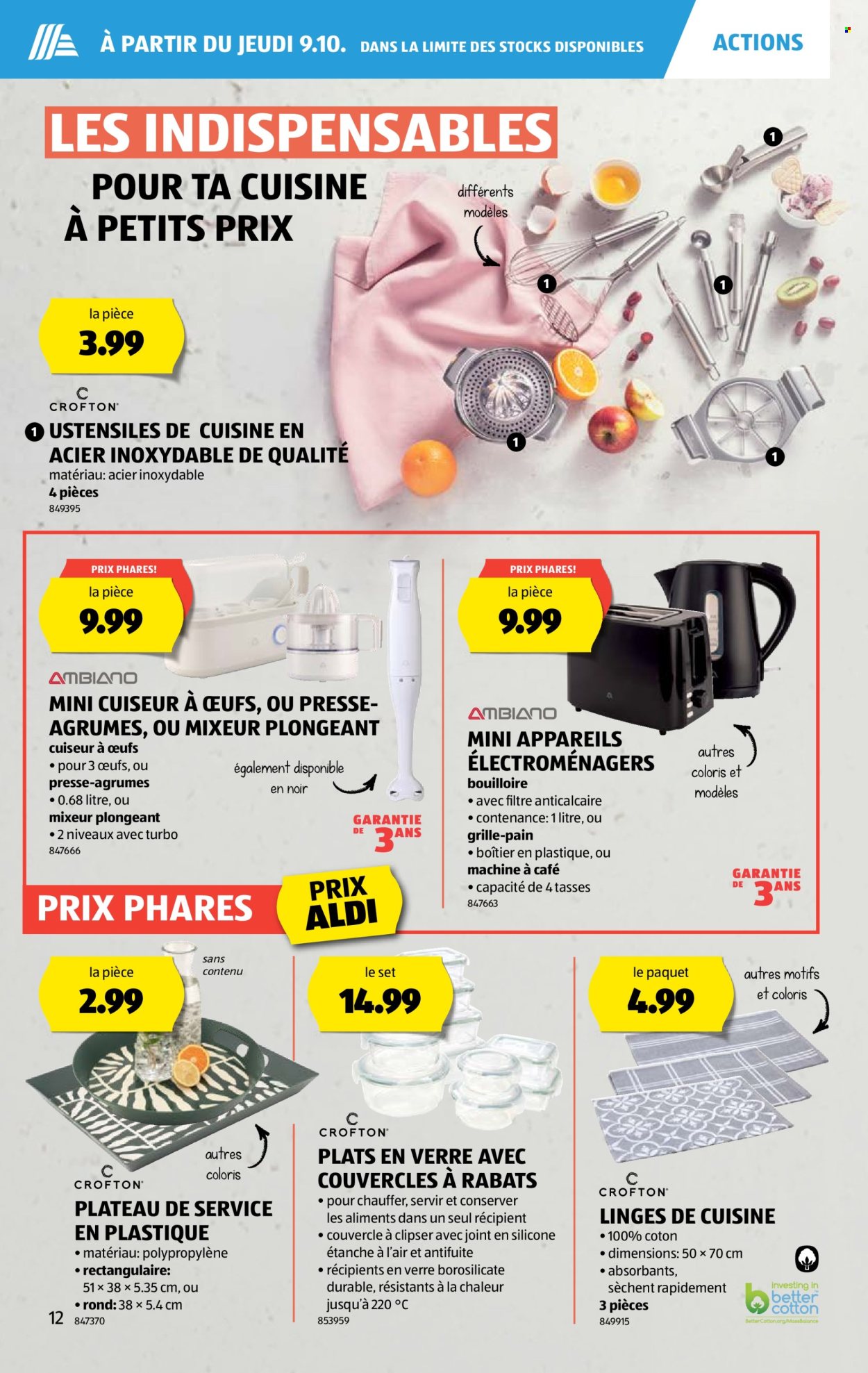 Catalogue Aldi - 9.10.2025 - 15.10.2025. Page 12. Page 12
