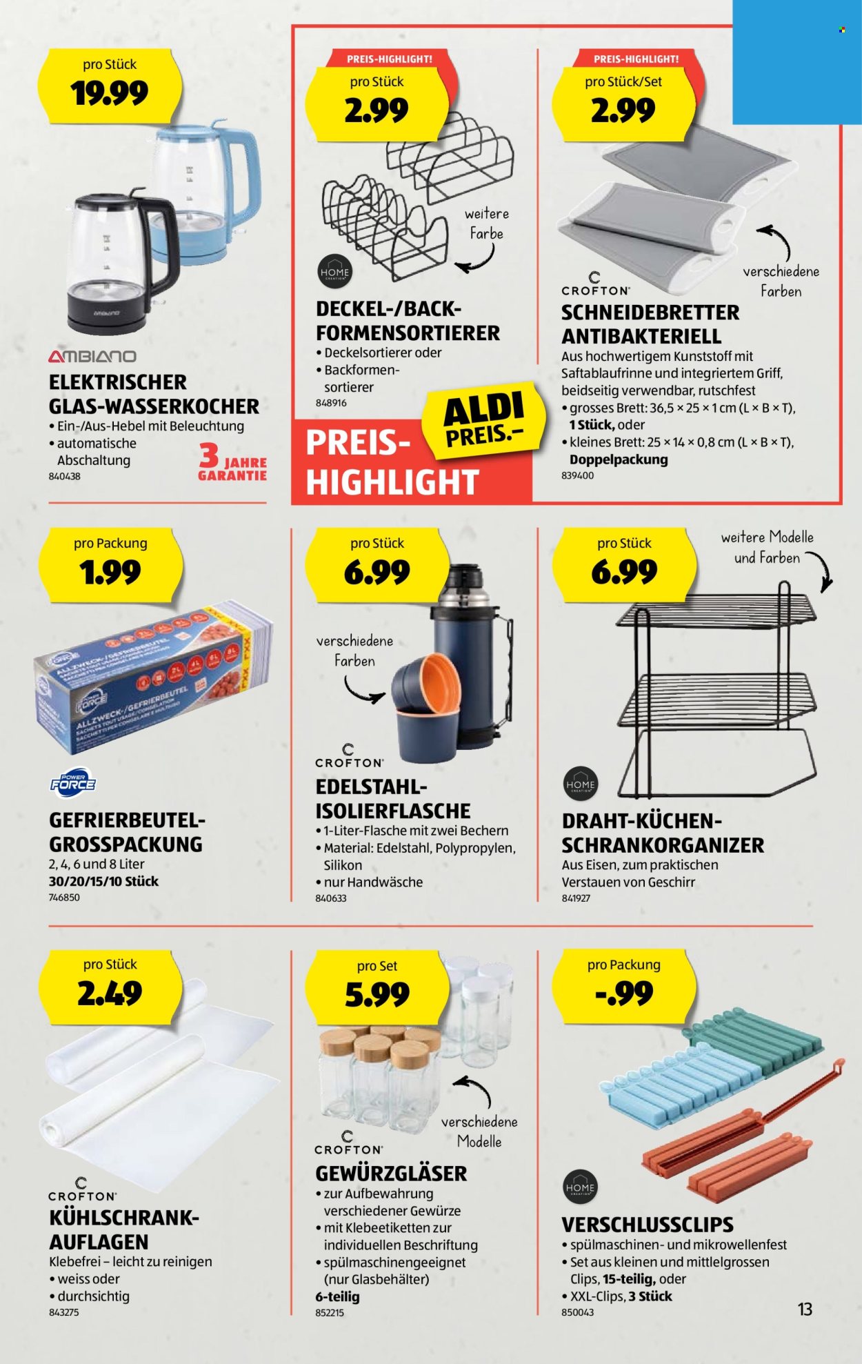Catalogue Aldi - 9.10.2025 - 15.10.2025. Page 13. Page 13