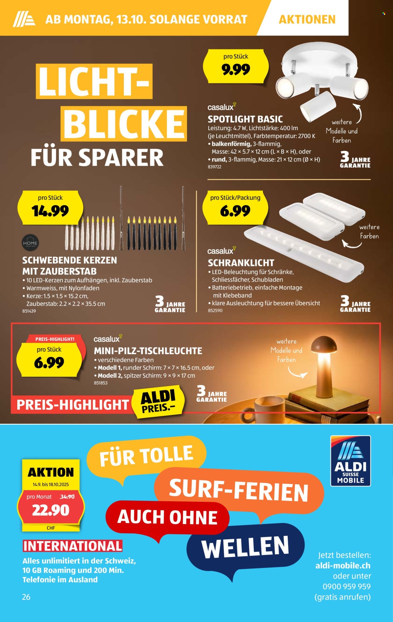Catalogue Aldi - 9.10.2025 - 15.10.2025. Page 26. Page 26