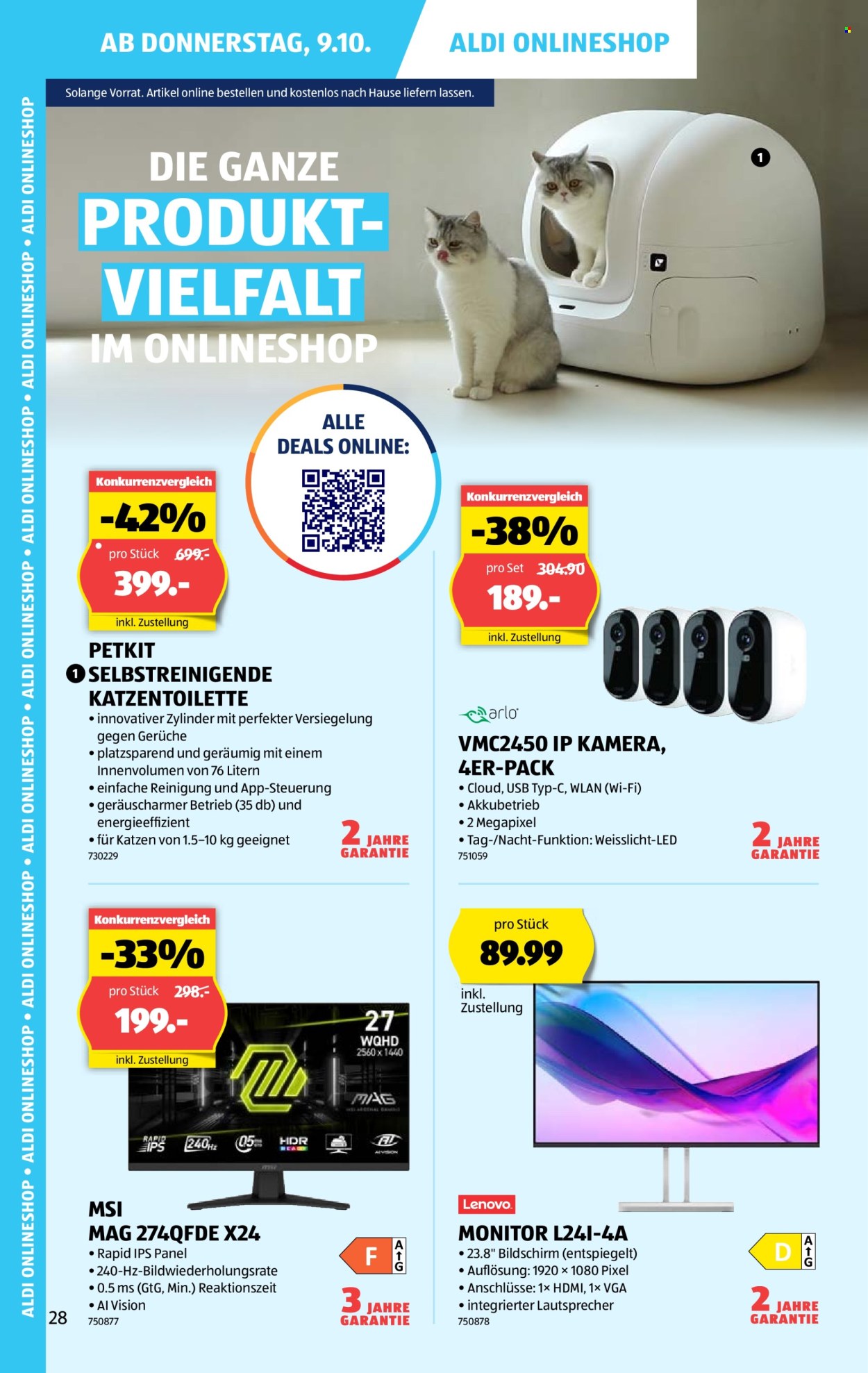 Catalogue Aldi - 9.10.2025 - 15.10.2025. Page 28. Page 28