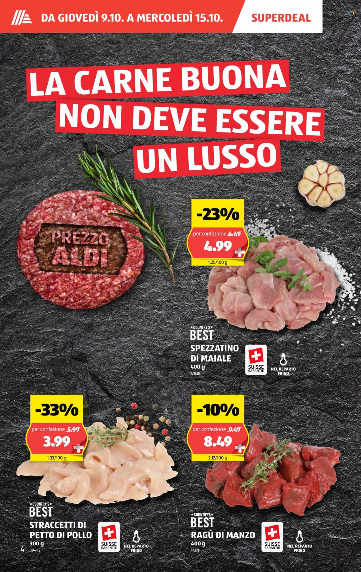 Catalogue Aldi - 9.10.2025 - 15.10.2025. Page 4. Page 4