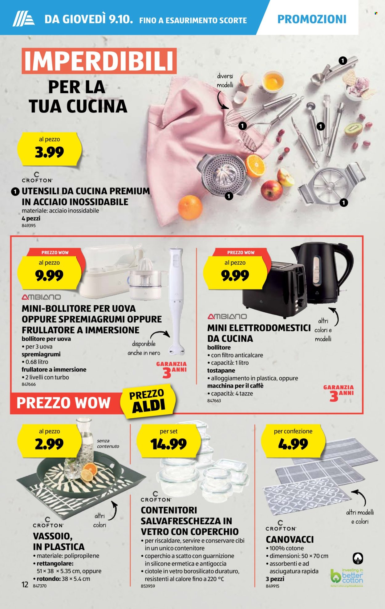 Catalogue Aldi - 9.10.2025 - 15.10.2025. Page 12. Page 12