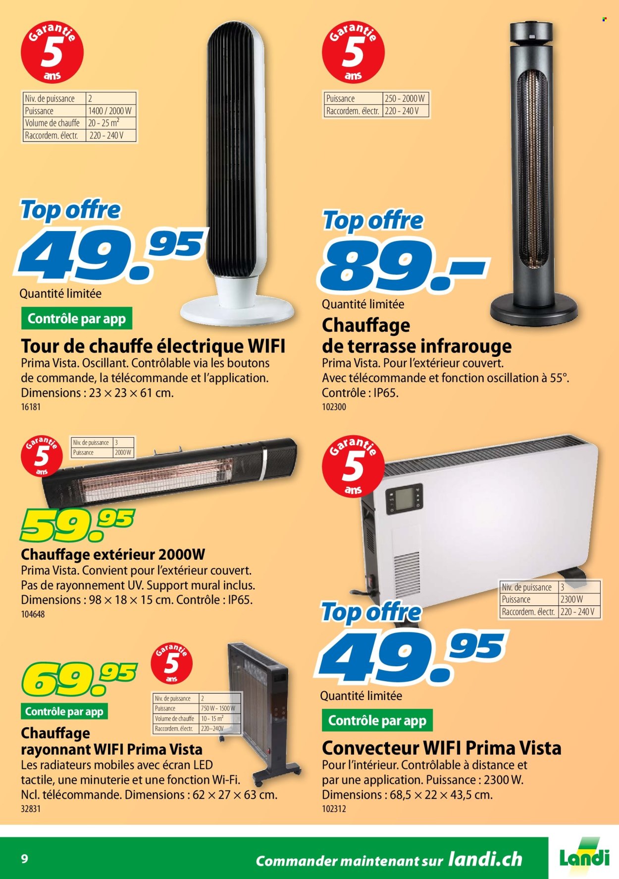 Catalogue Landi. Page 9. Page 9