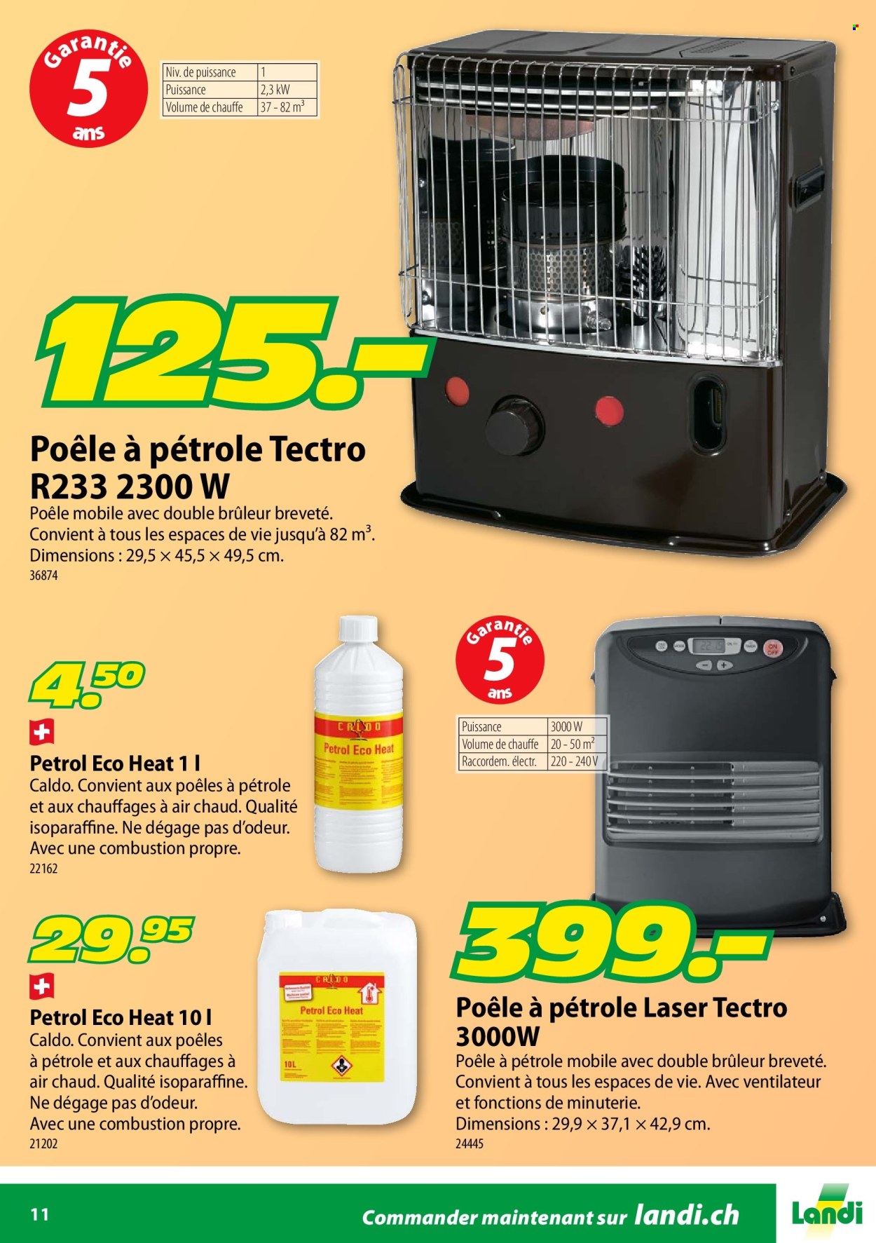 Catalogue Landi. Page 11. Page 11