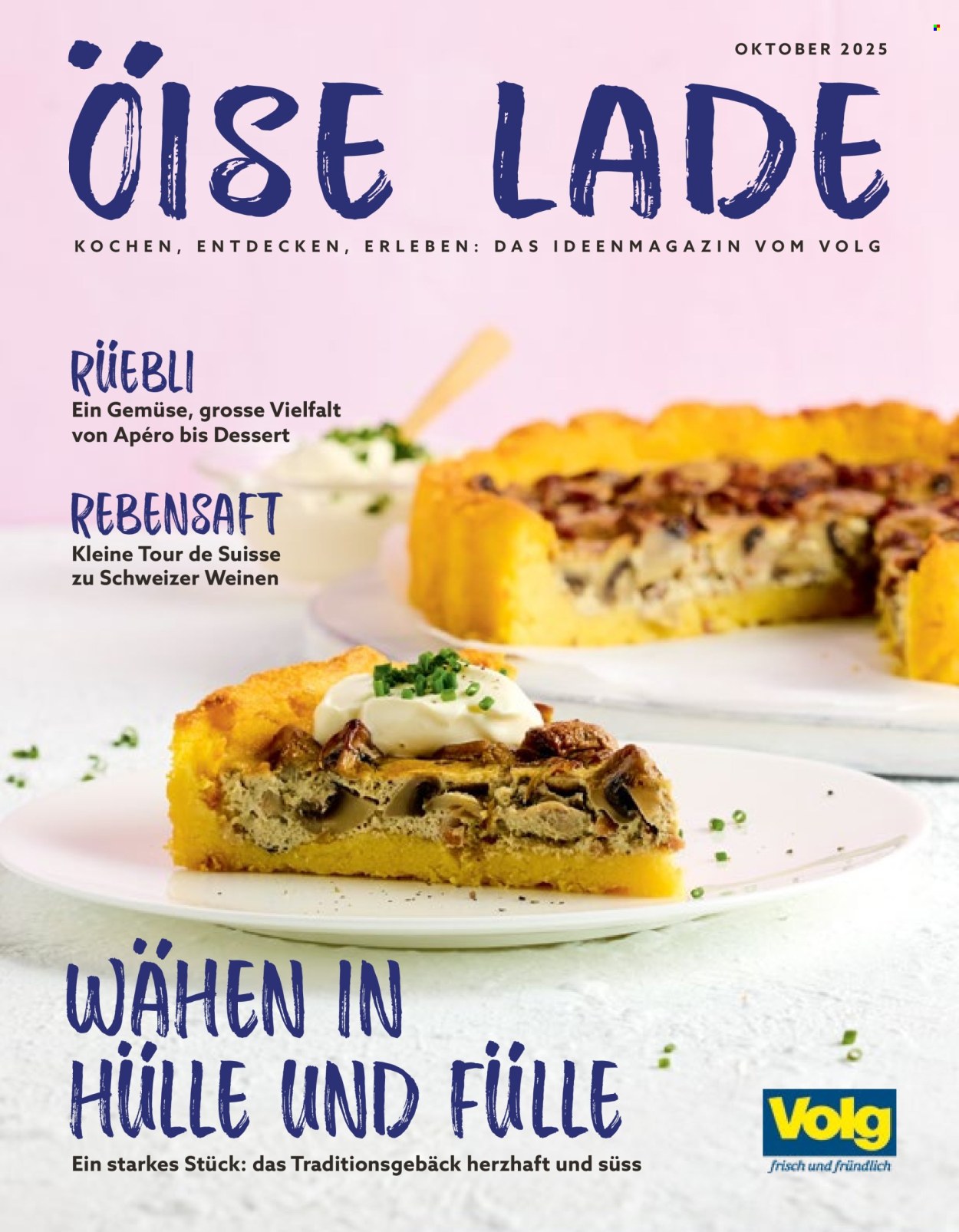 Catalogue Volg - 1.10.2025 - 31.10.2025. Page 1. Page 1