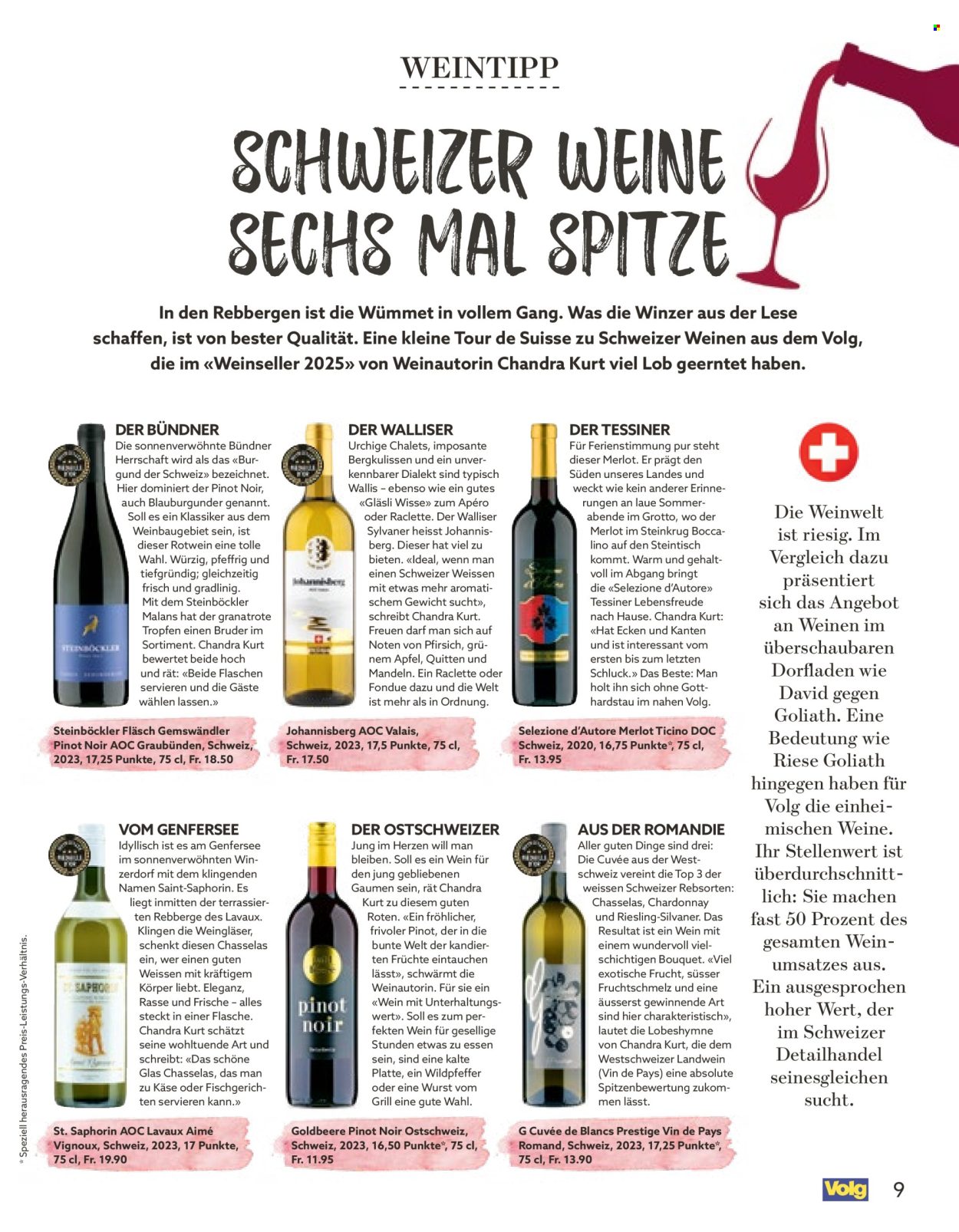 Catalogue Volg - 1.10.2025 - 31.10.2025. Page 9. Page 9