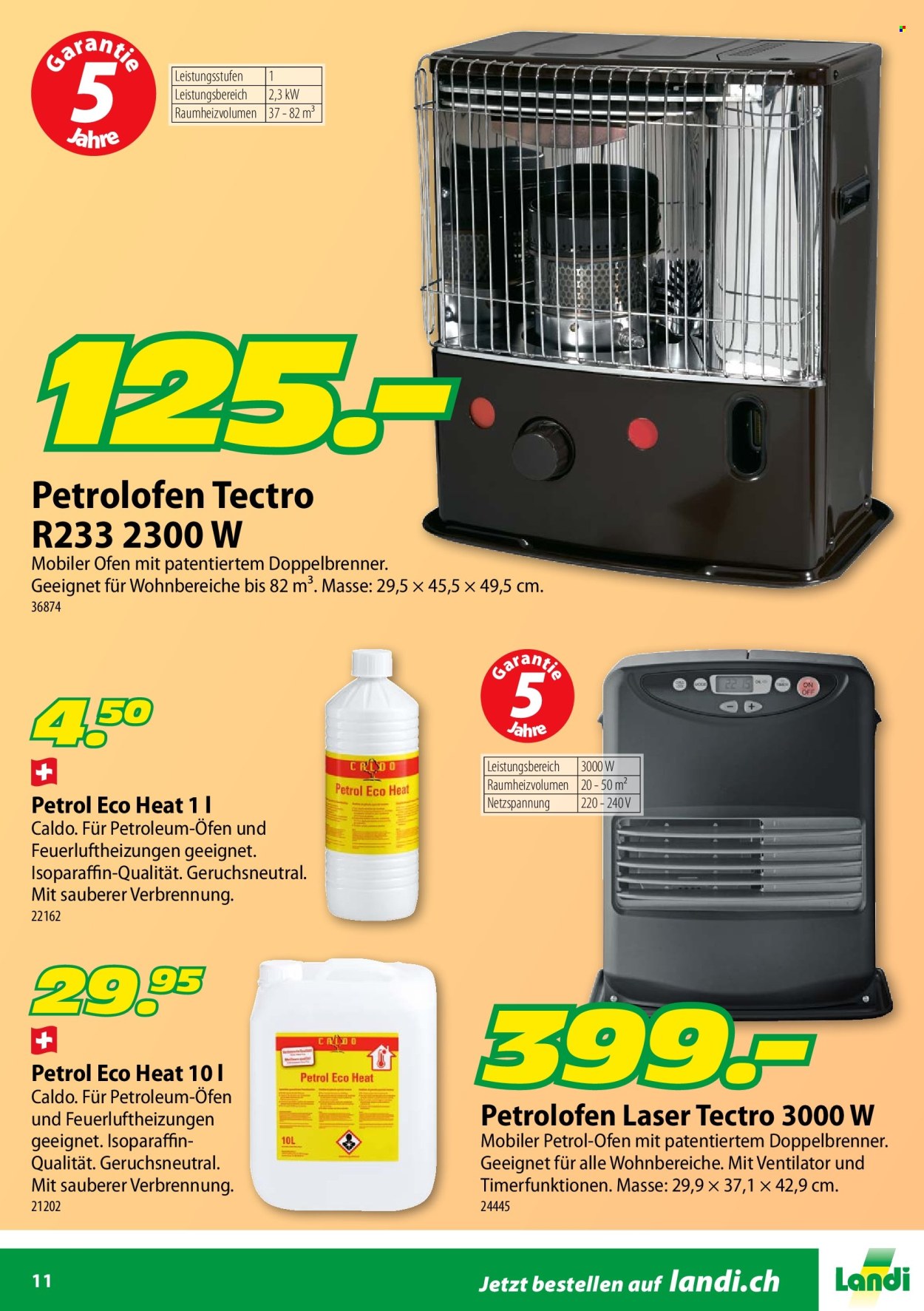 Catalogue Landi. Page 11. Page 11
